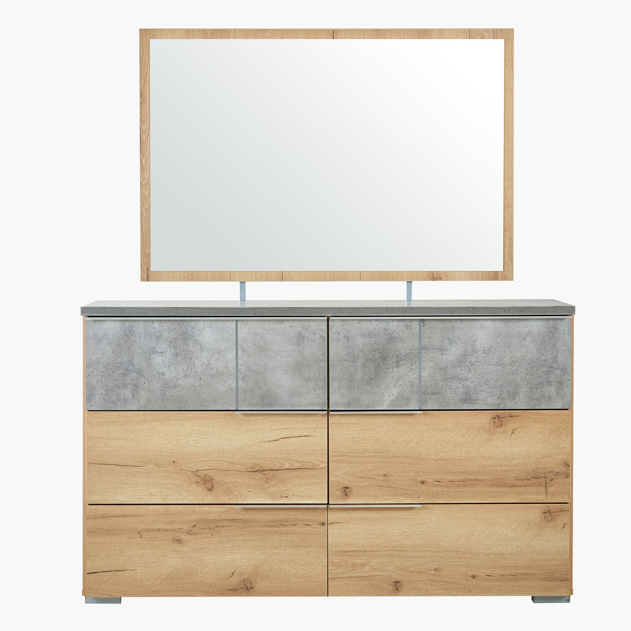 طقم غرفة نوم كينج 5 قطع من نورماندي - 180x200 سم-hbxbedroom-bedsandbedsets-bedroomsets-king-image-13