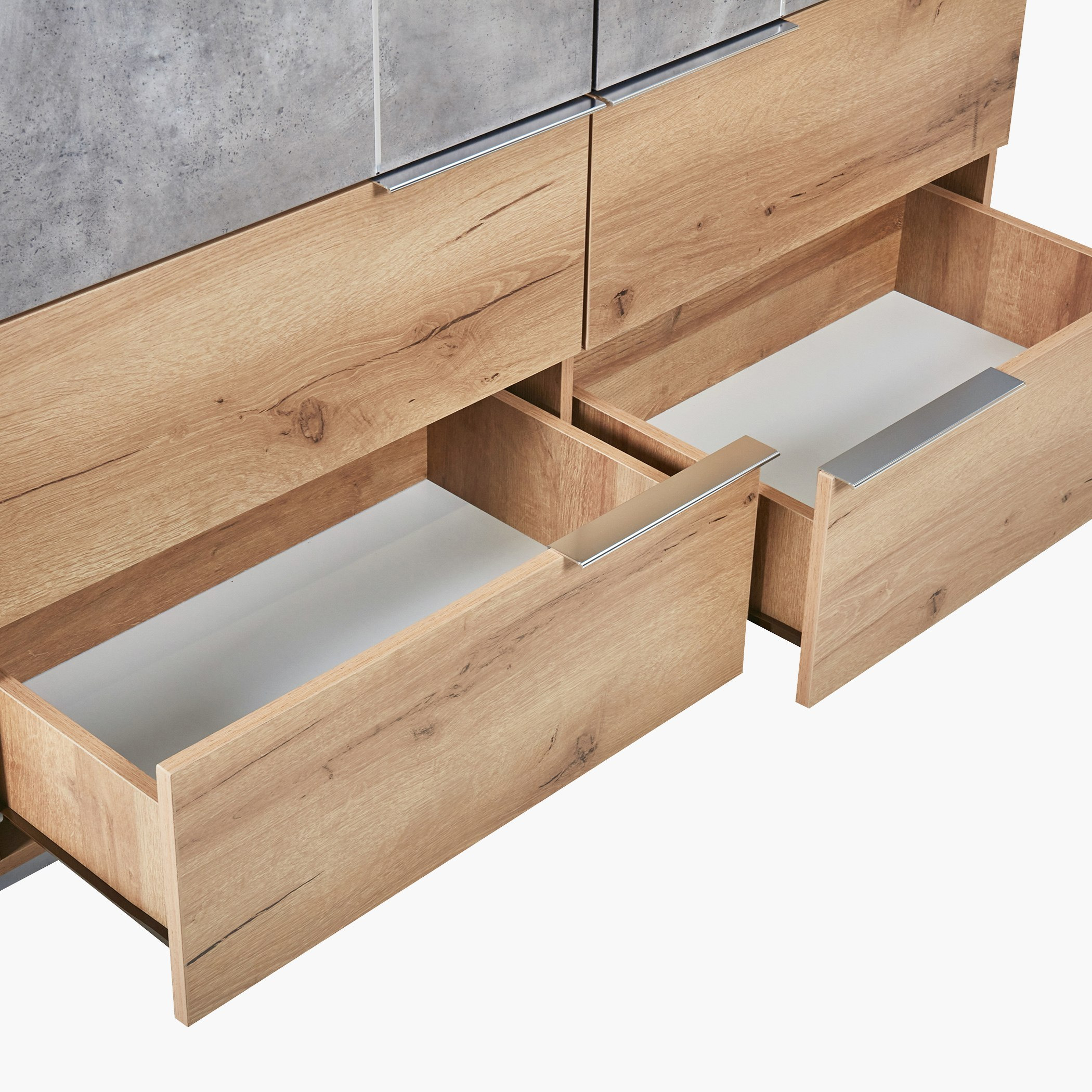 طقم غرفة نوم كينج 5 قطع من نورماندي - 180x200 سم-hbxbedroom-bedsandbedsets-bedroomsets-king-image-16