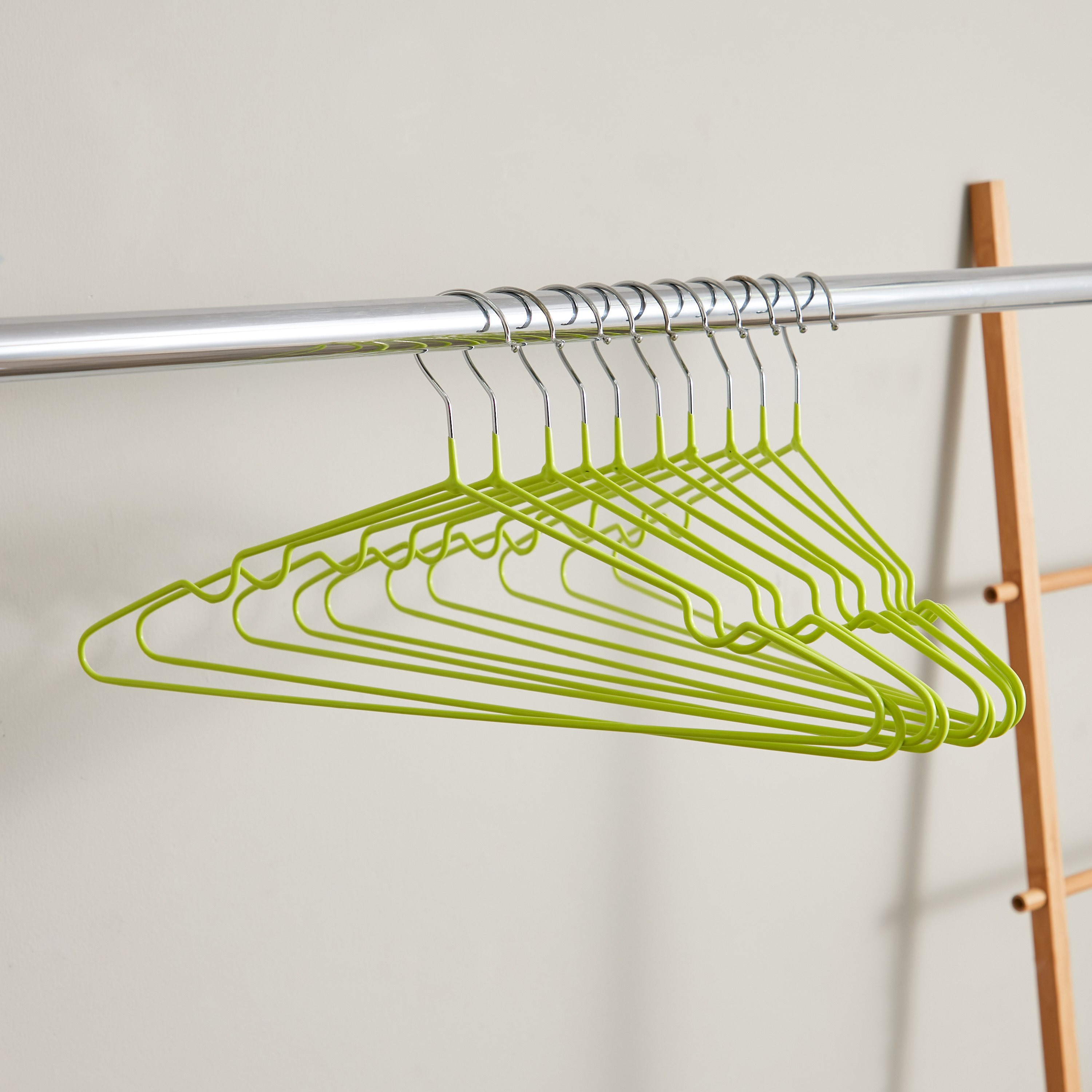 علّاقة ملابس حديد من بريما - طقم من 10 قطع-hbxhomeware-bathandlaundry-clothesdryingracks-image-2