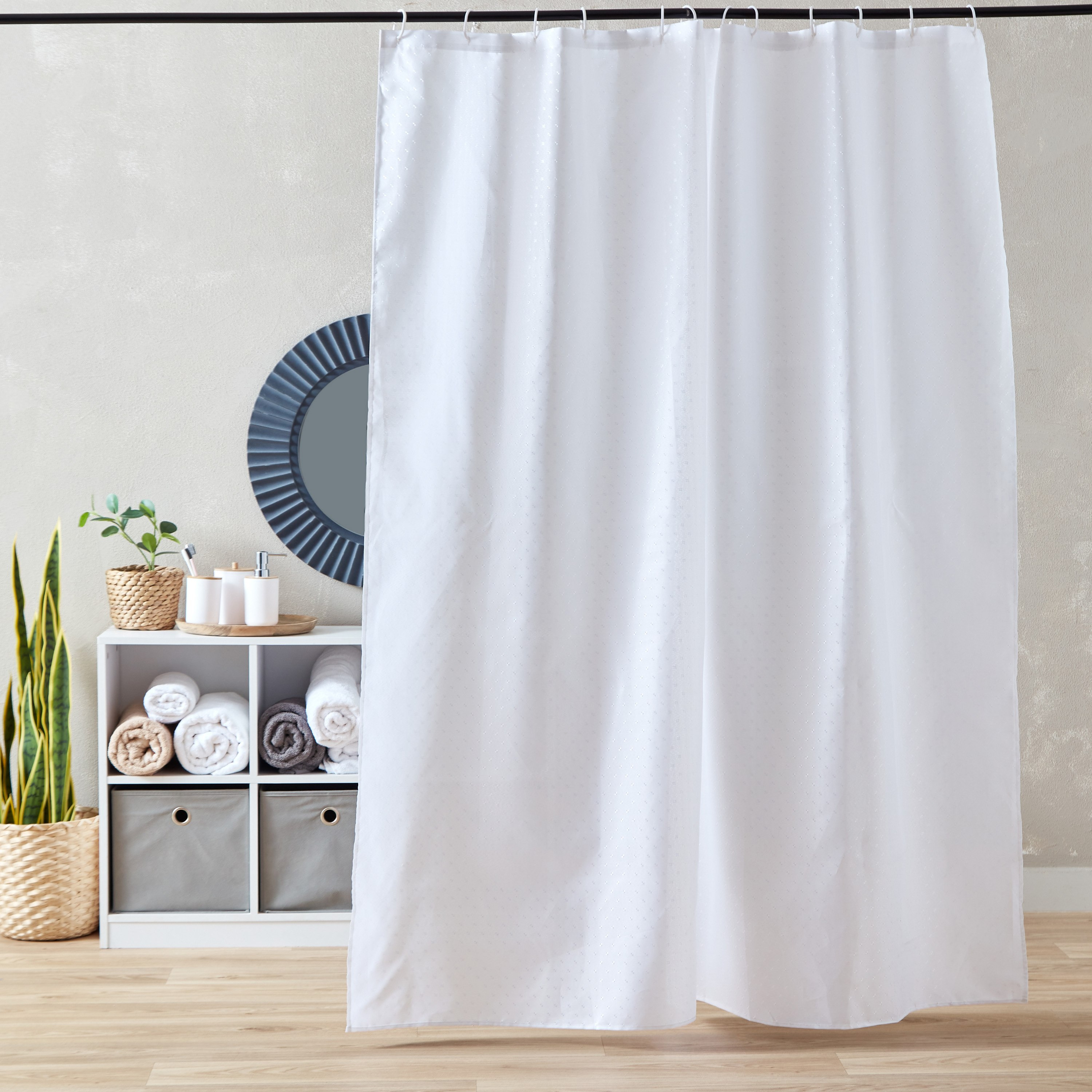 ستارة استحمام من بريما - 180x180 سم-hbxhomeware-hbxbathroom-image-1