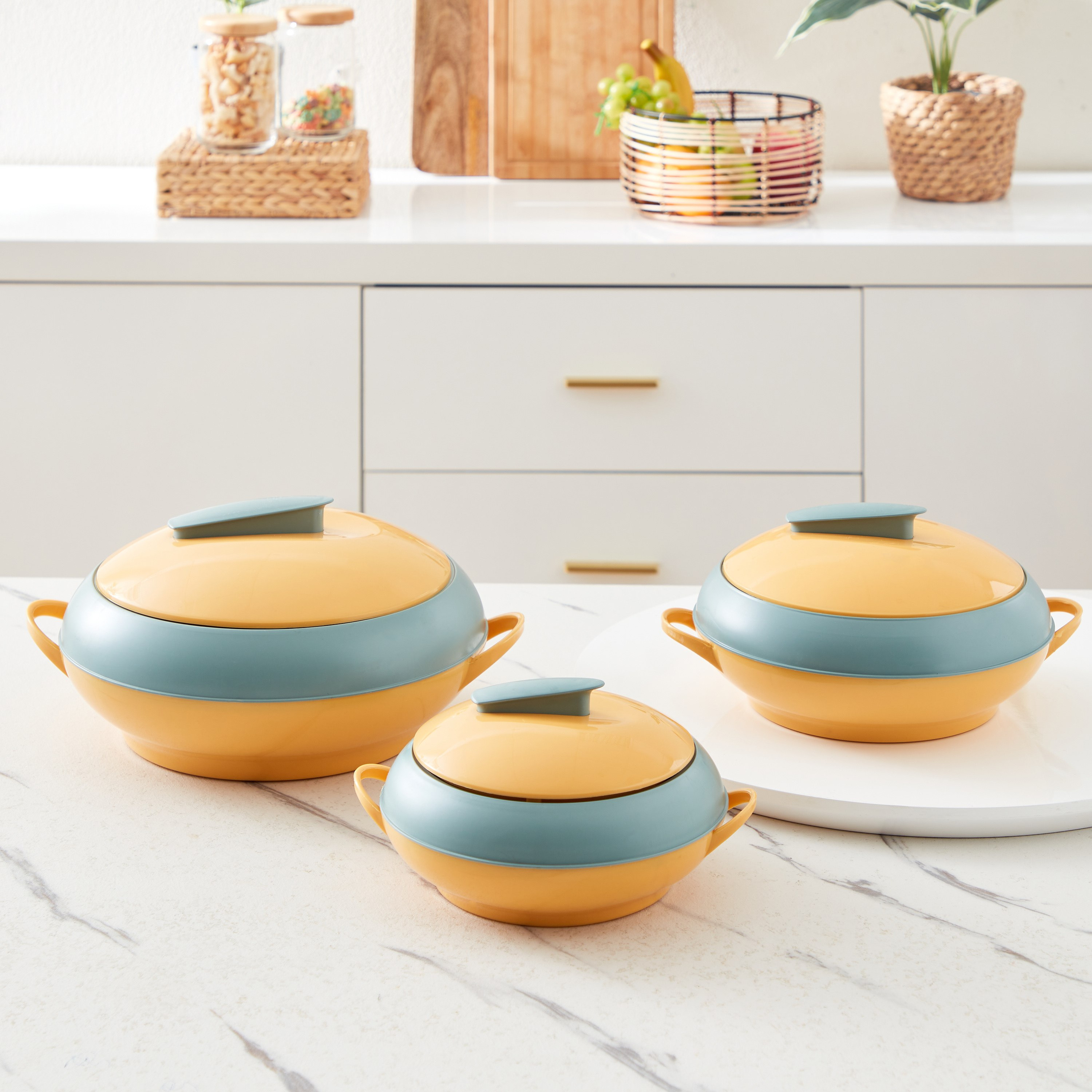 طقم كسرولات 3 قطع من كوزميك ديلوكس-hbxdecorandfurnishings-tabletop-serveware-image-1