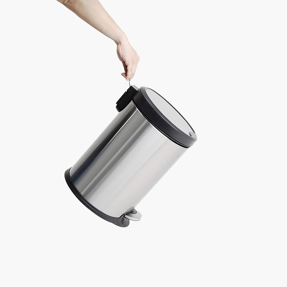 سلّة نفايات ستانلس ستيل شديدة التحمل بدواسة من نيو - 20 لتر-hbxhomeware-hbxbathroom-image-3