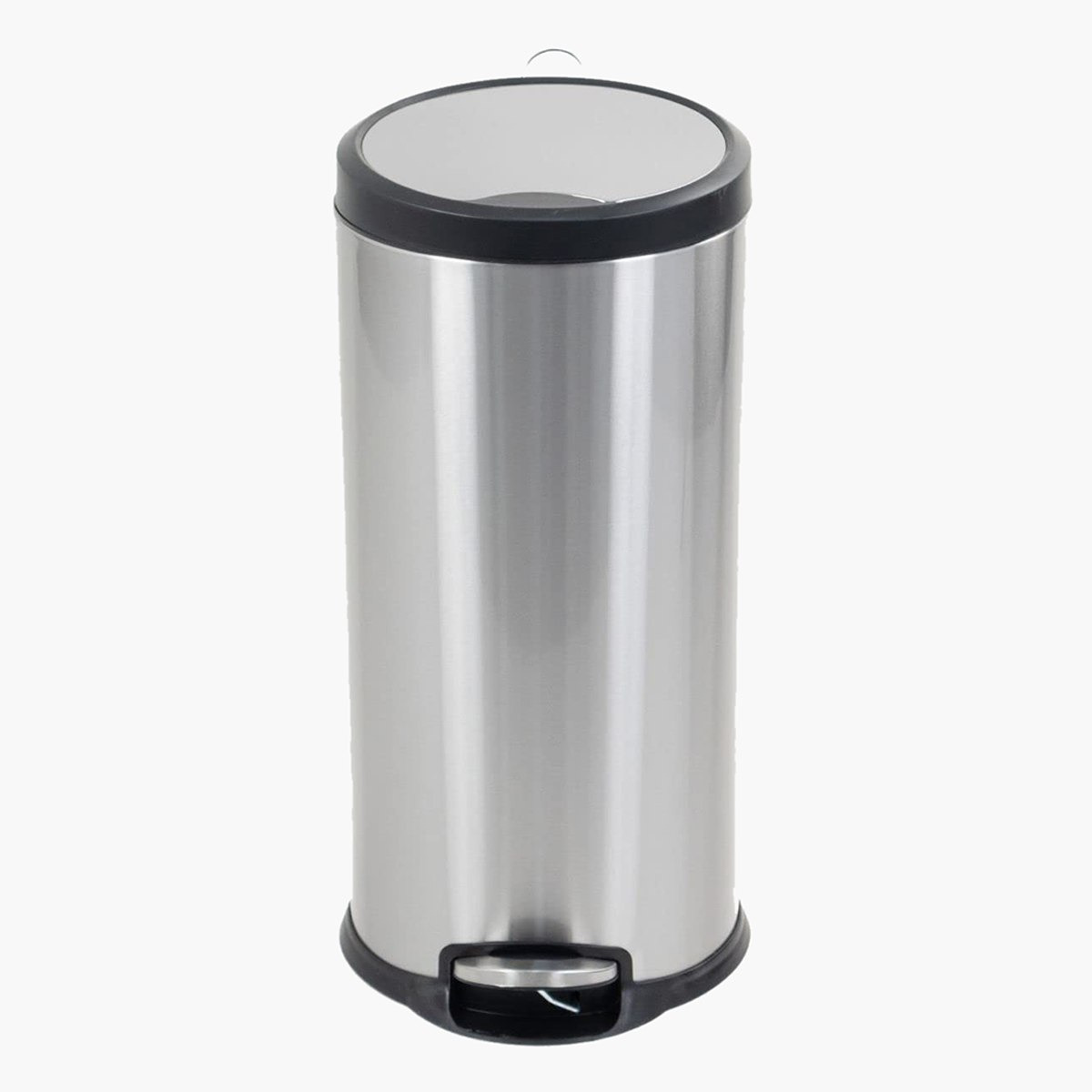 سلّة نفايات ستانلس ستيل شديدة التحمل بدواسة من نيو - 30 لتر-hbxhomeware-hbxbathroom-image-1