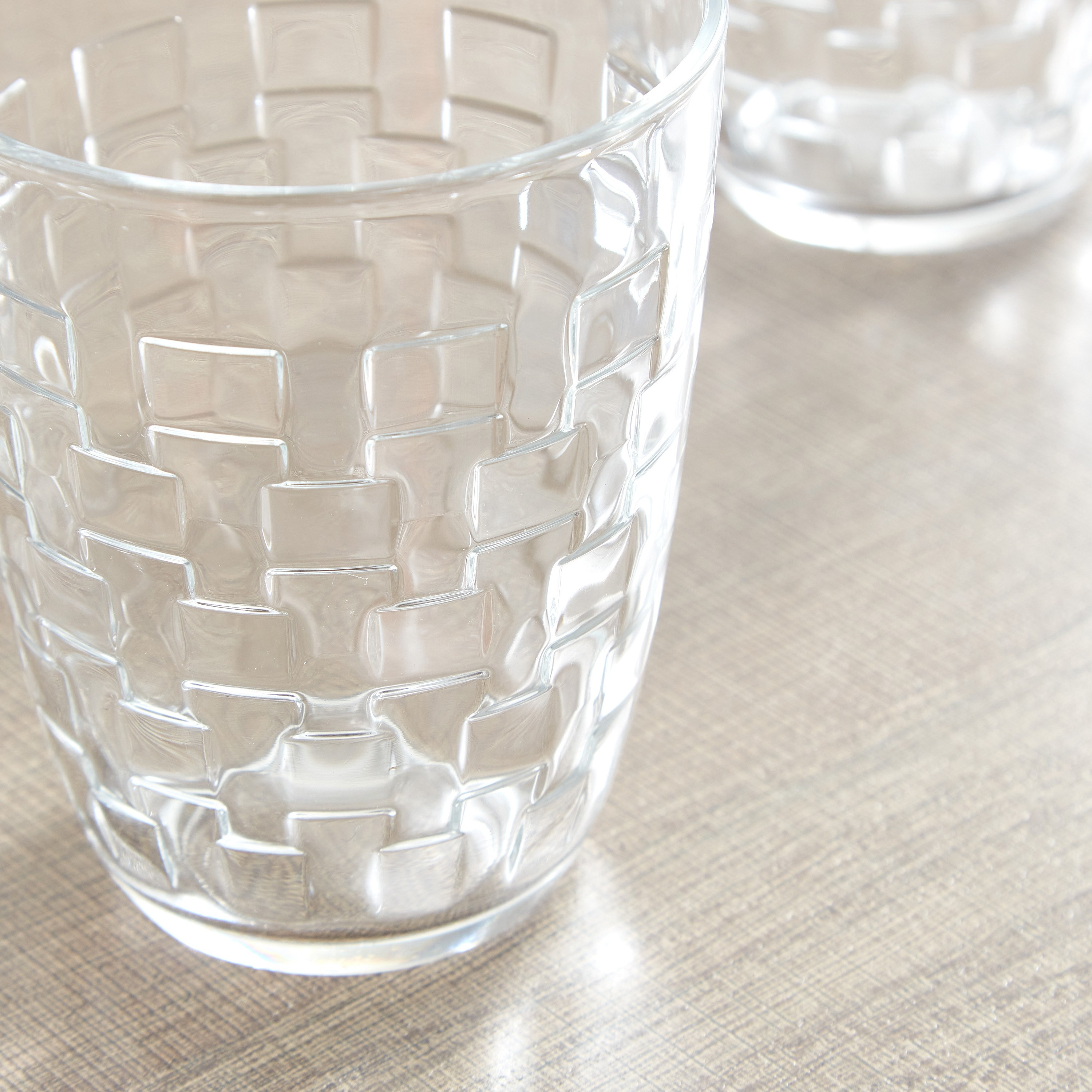 Luminarc Neo 6-Piece Checked Tumbler Set - 310 ml-hbxhomeware-hbxkitchen-image-4