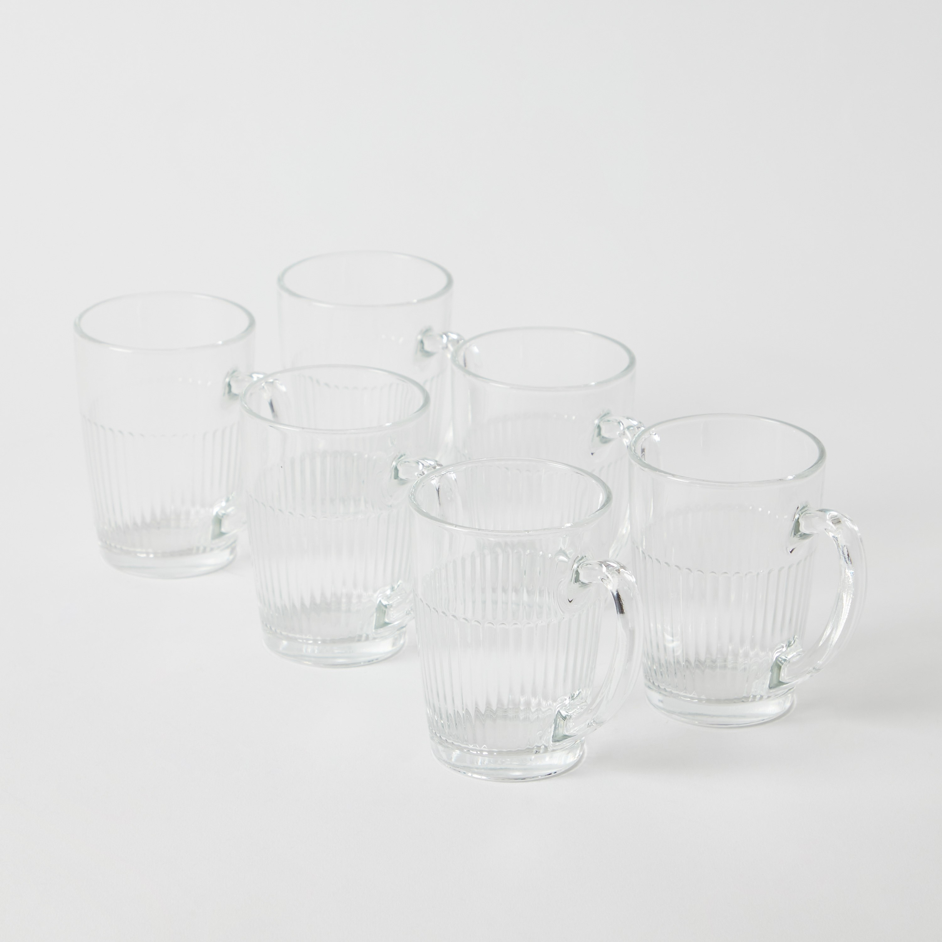 طقم 6 مجات شاي من الزجاج جريدز من نيو مورنينج - 320 مل-hbxhomeware-hbxkitchen-image-6