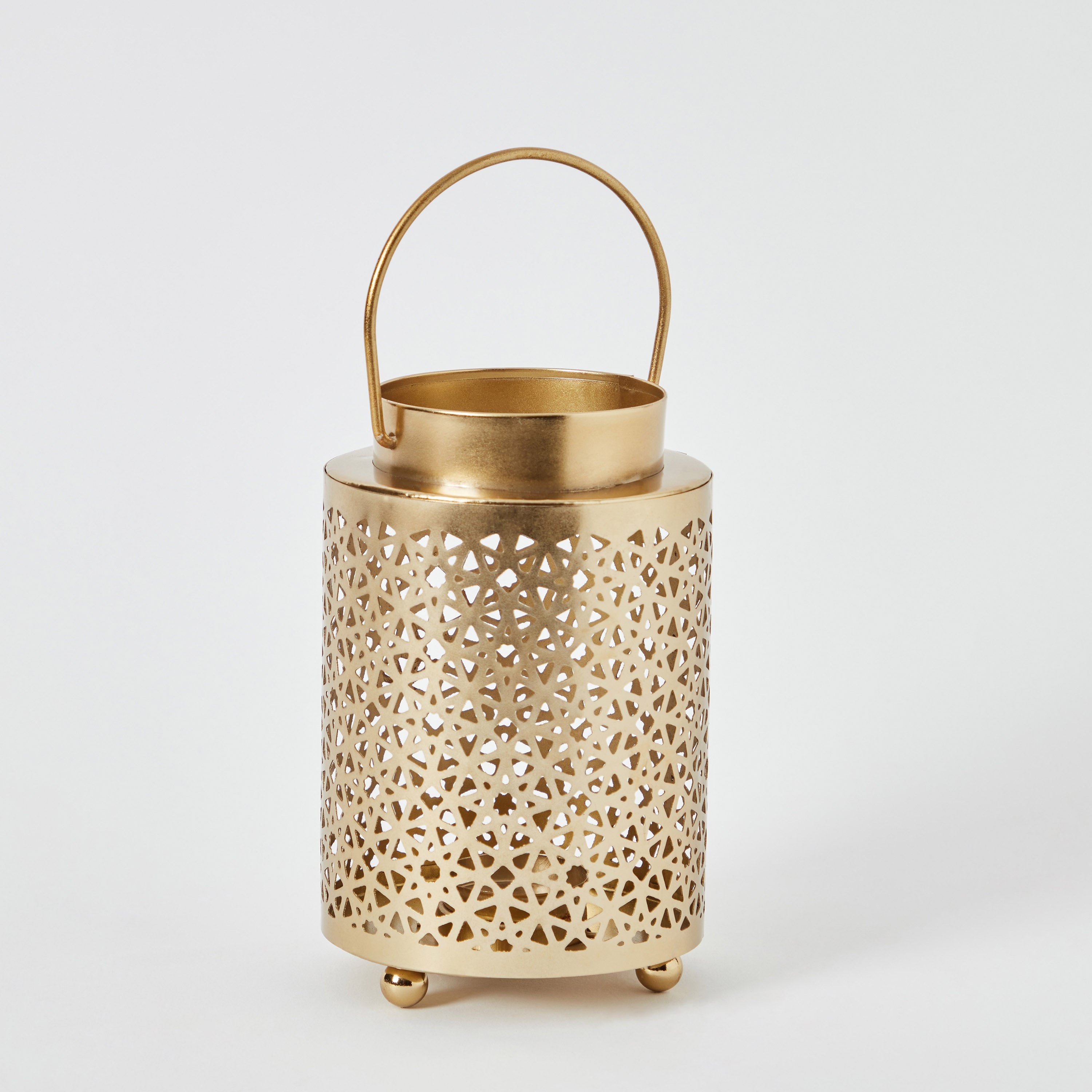 فانوس معدن من أوراف - 10x10x16.5 سم-hbxdecorandfurnishings-homeaccessories-lanterns-image-7
