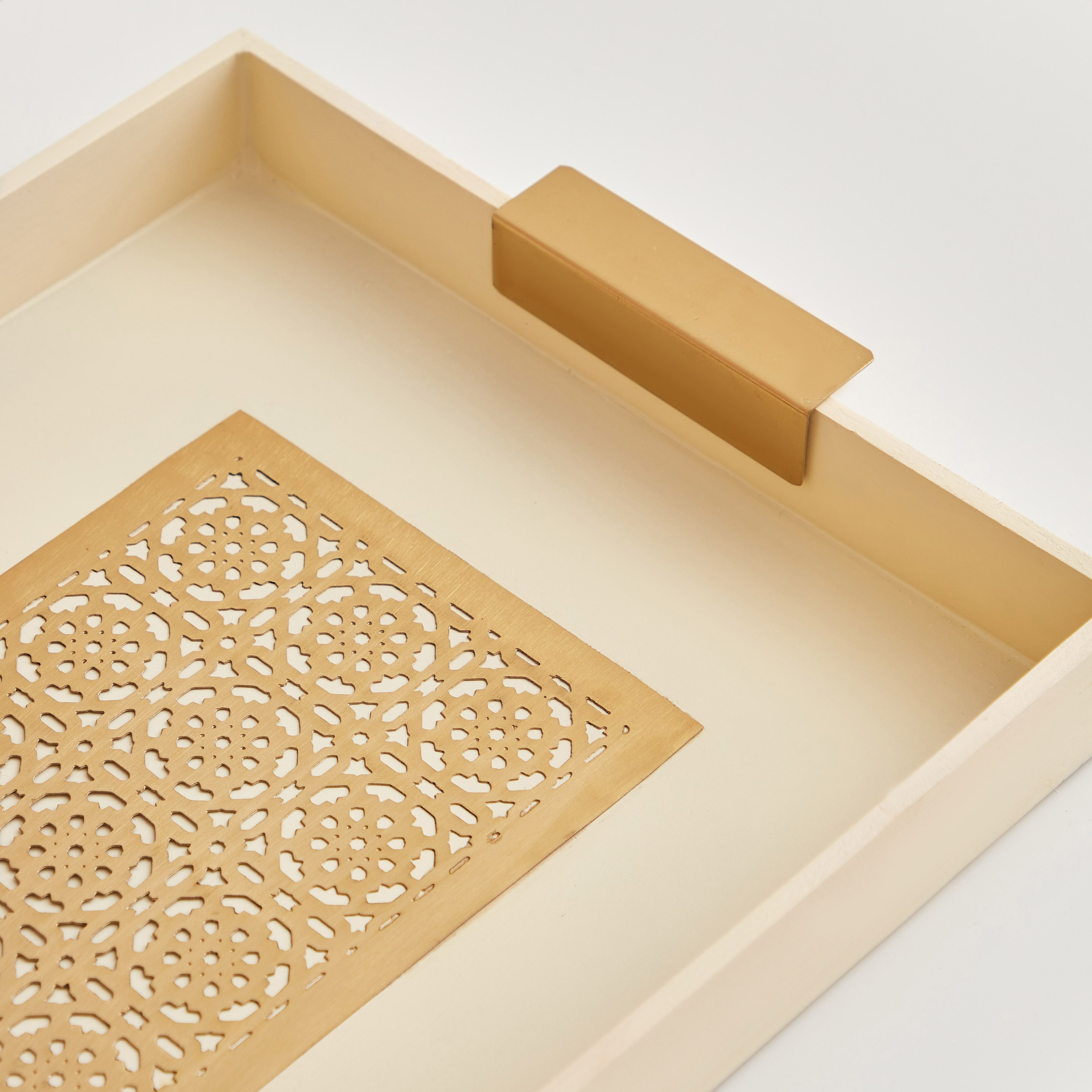 صينيّة خشب ومعدن من زوزاري - 44x29x4.5 سم-PROMO_HB_AE_B1G1_250925-image-3