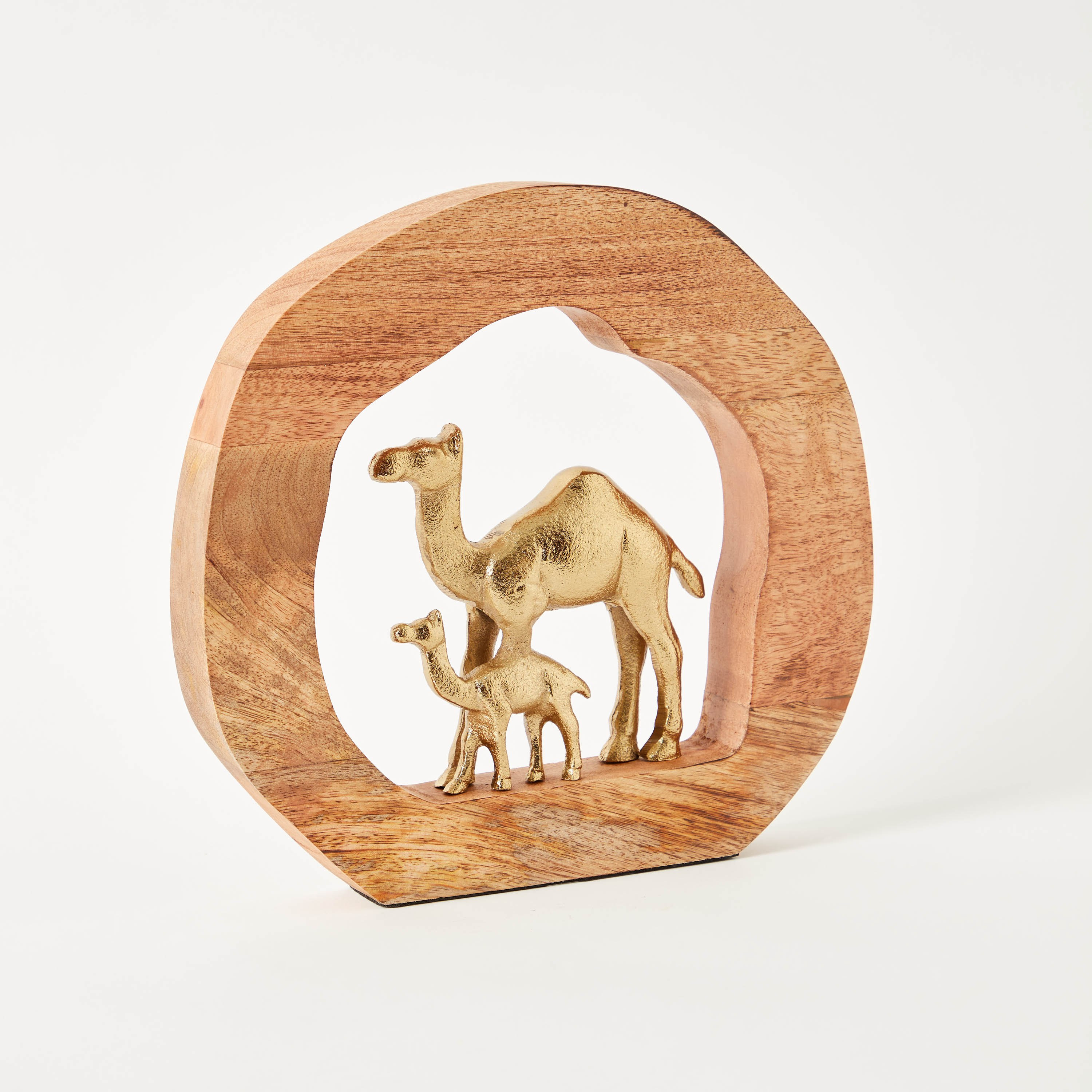 قطعة ديكور معدن بشكل جمل - اورازي - 28x4x28 سم-hbxhomeware-homedecor-figurinesandornaments-image-6