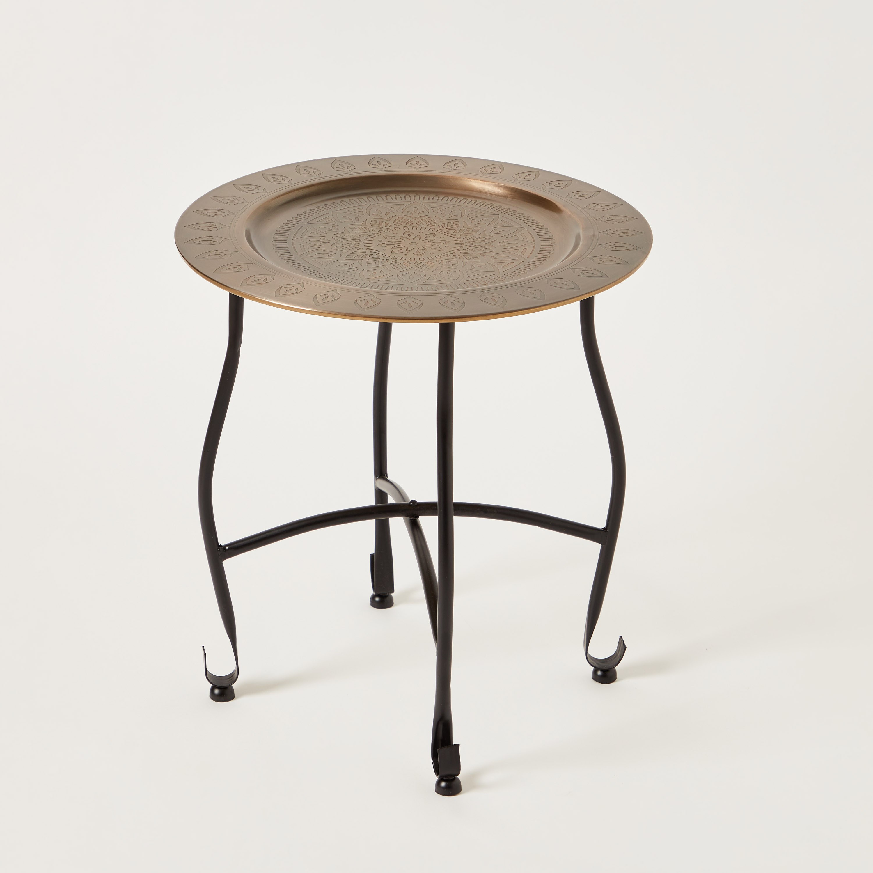 طاولة مغربية معدن من أورازي - 40.5x40.5x44.5 سم-hbxfurniture-livingroom-endtables-image-6