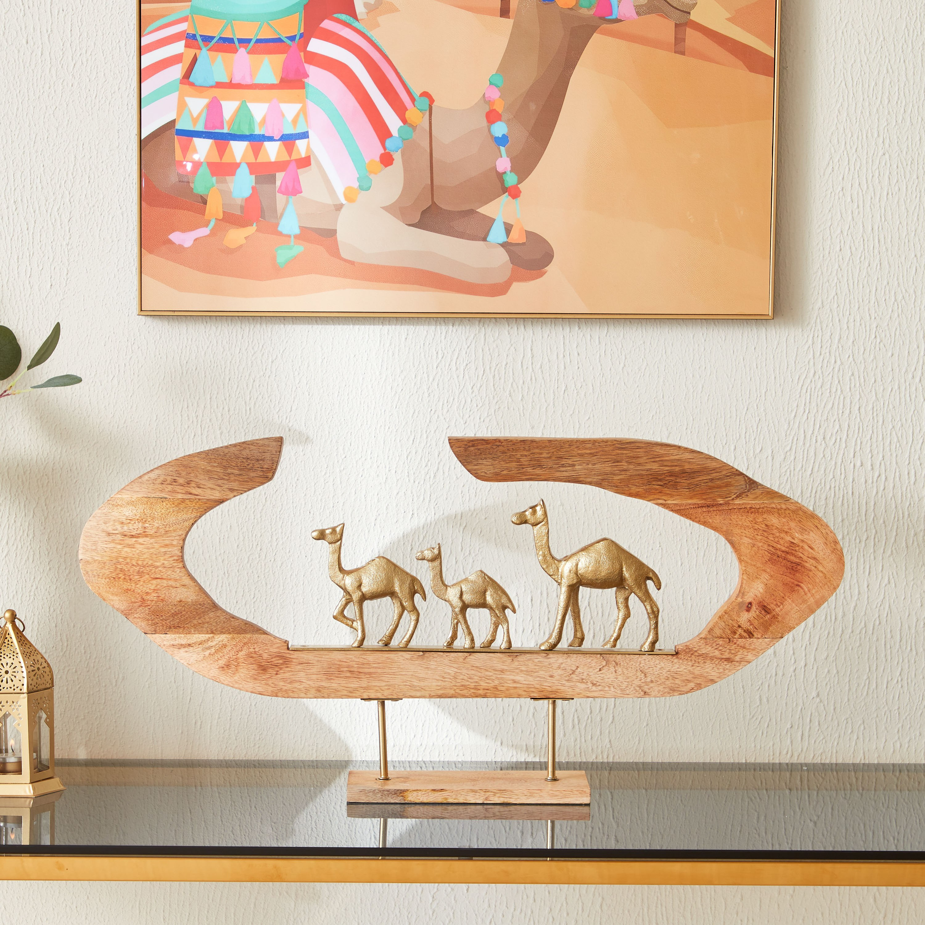 قطعة ديكور بشكل جمل - اورازي - 68x9x33 سم-hbxhomeware-homedecor-figurinesandornaments-image-1
