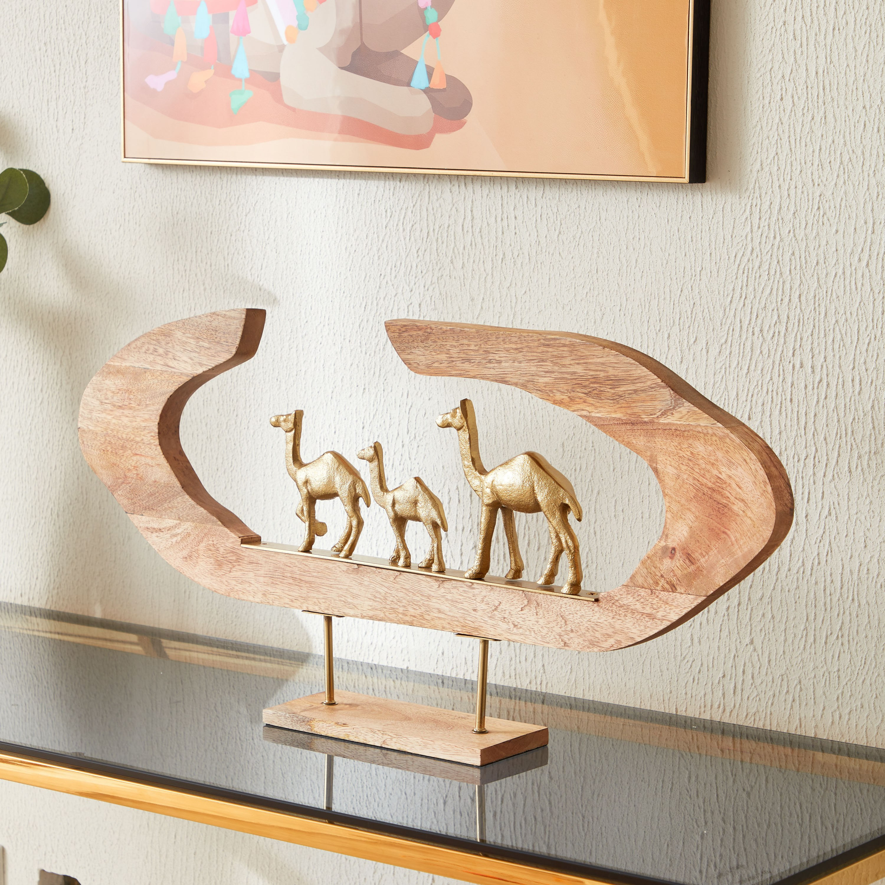 قطعة ديكور بشكل جمل - اورازي - 68x9x33 سم-hbxhomeware-homedecor-figurinesandornaments-image-2