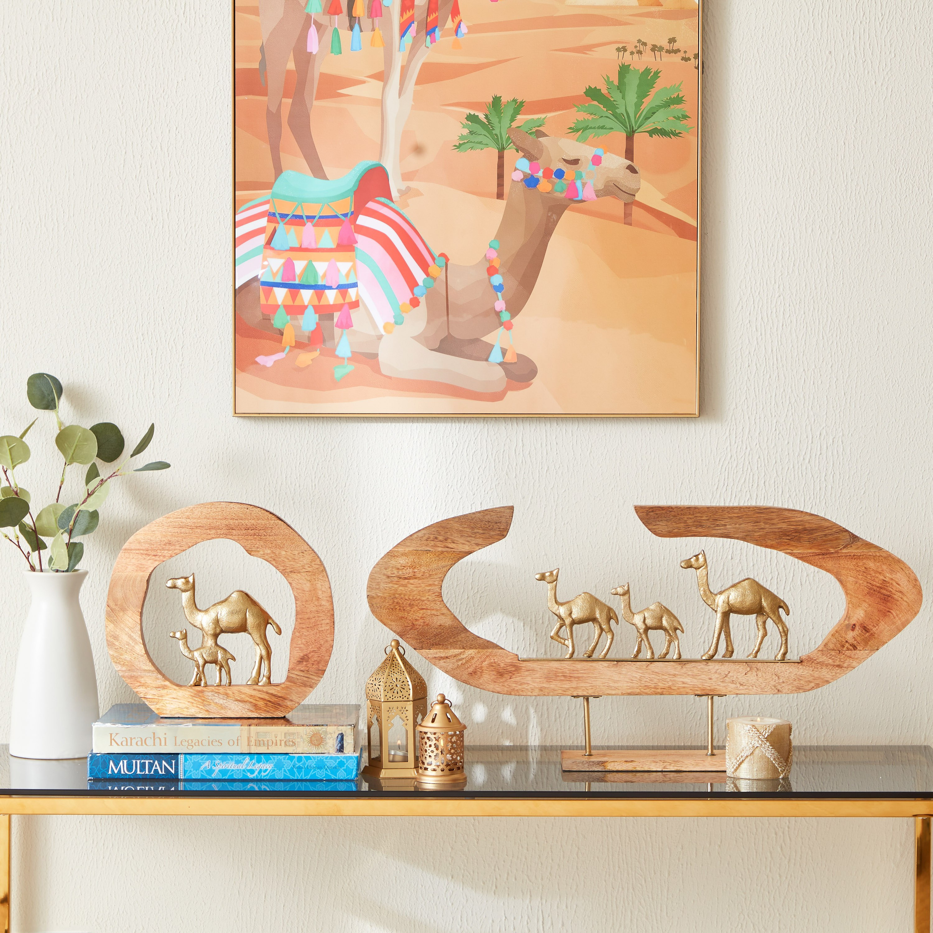 قطعة ديكور بشكل جمل - اورازي - 68x9x33 سم-hbxhomeware-homedecor-figurinesandornaments-image-5