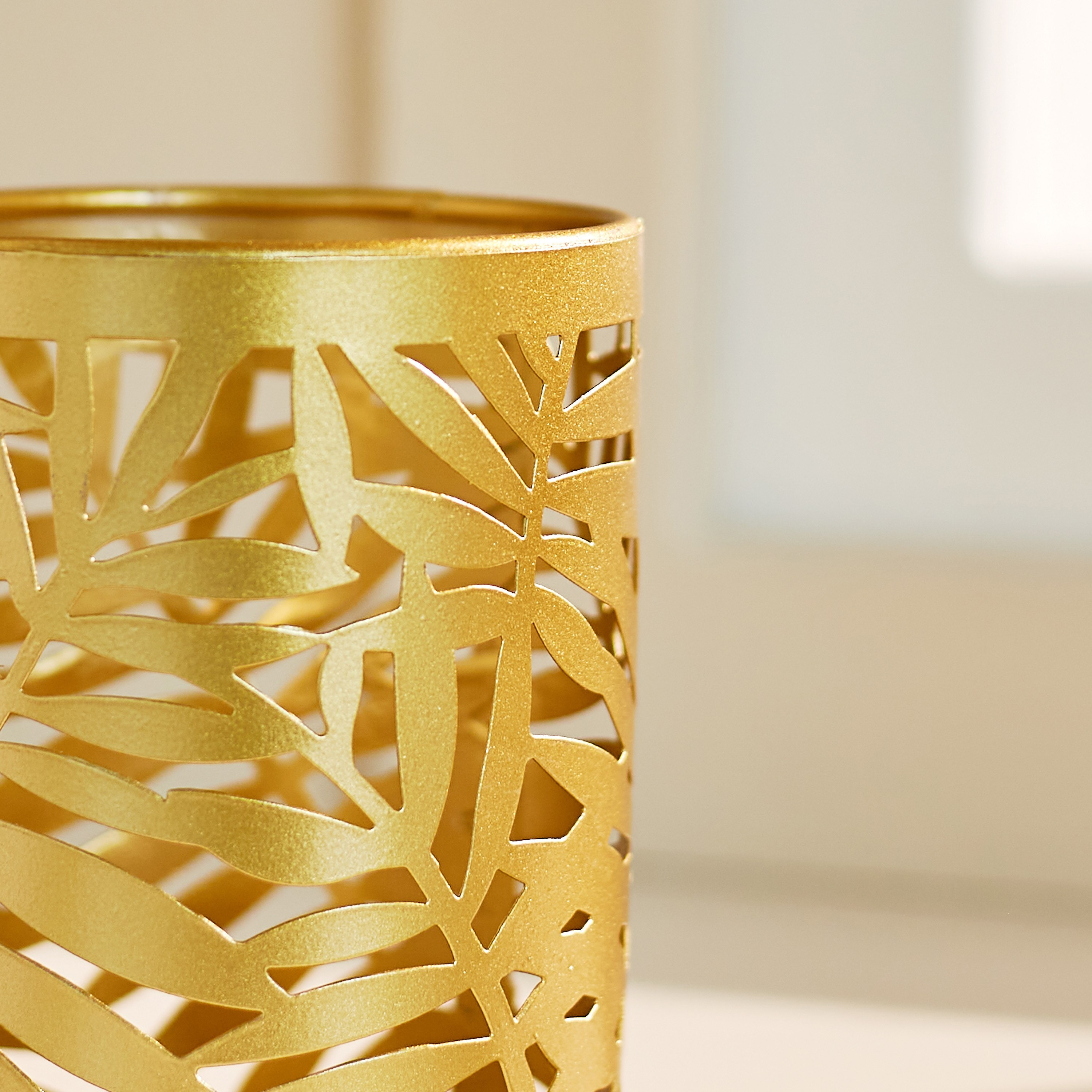 حامل شموع معدن من جريج - 9x9x12 سم-hbxlivingroom-decorandaccessories-candleholders-image-4