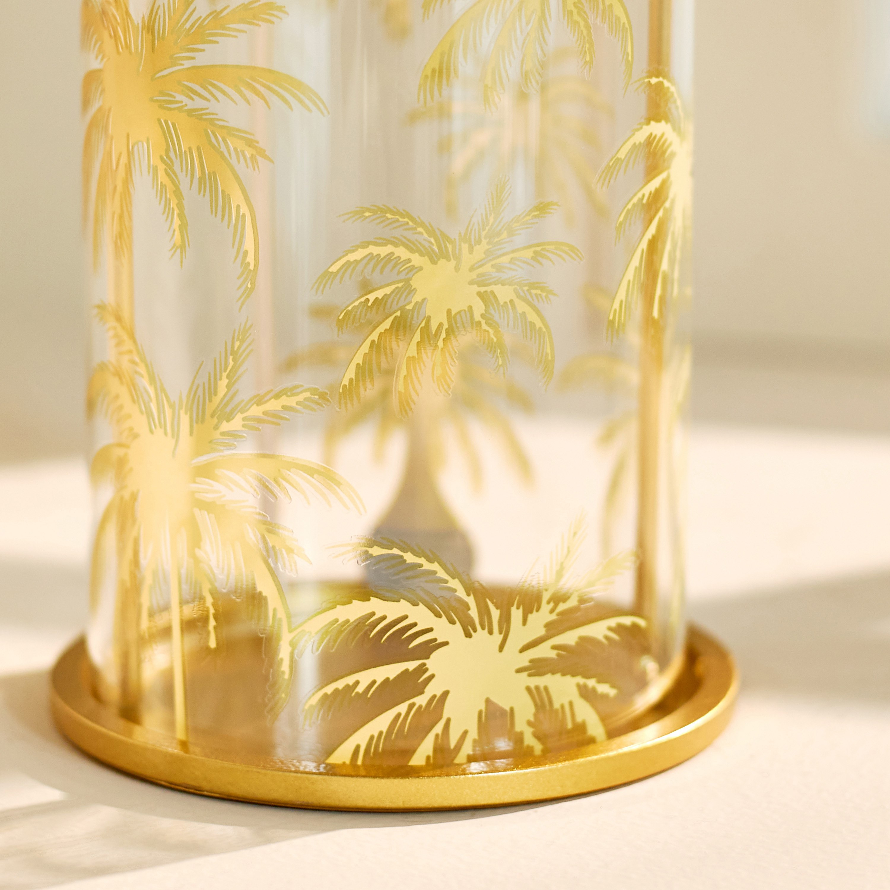 حامل شموع فوتيف معدن وزجاج من جريج - 11.5x11.5x24 سم-hbxlivingroom-decorandaccessories-candleholders-image-4