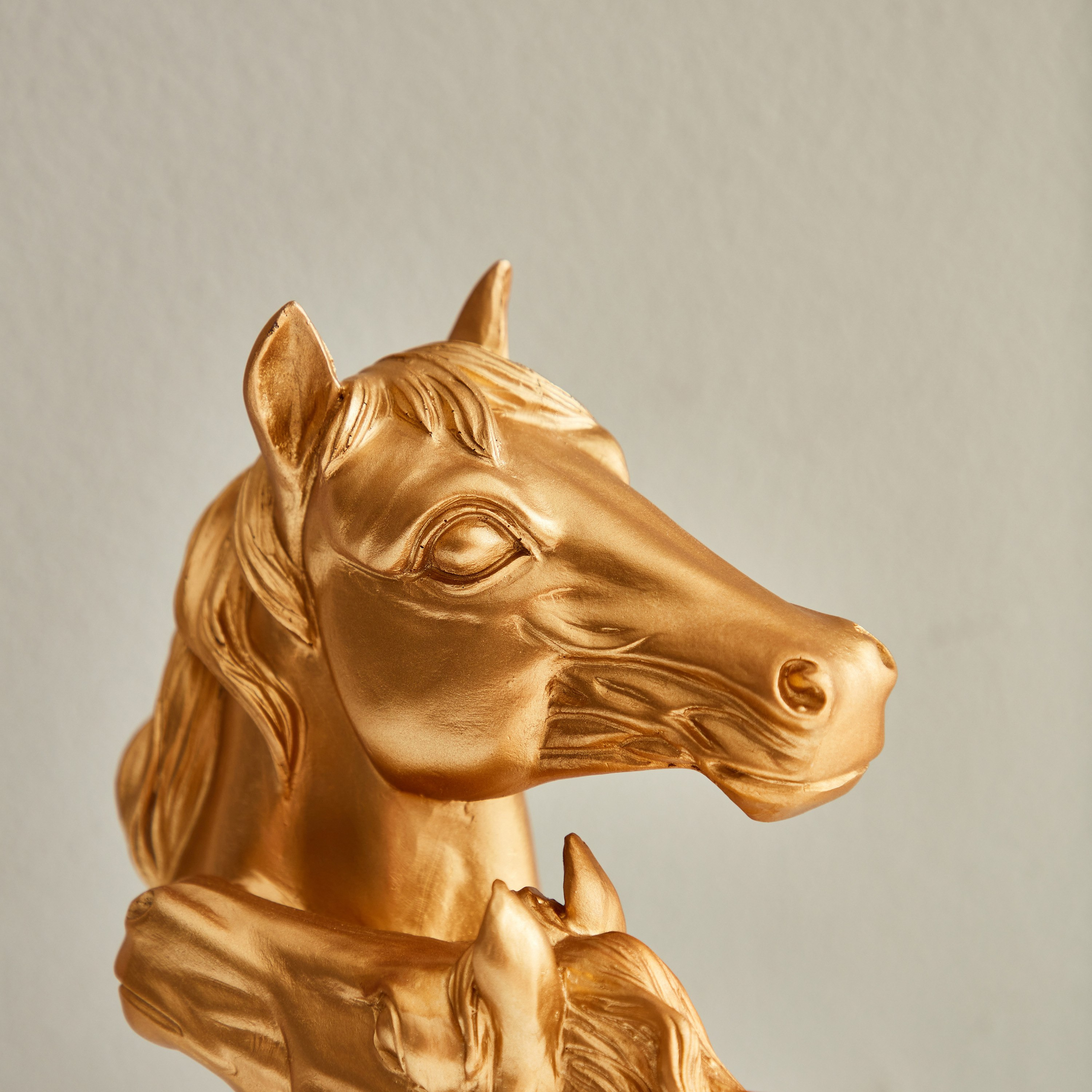 Greg Resin Horse Face Sculpture - 16x12x26.5 cm-hbxhomeware-homedecor-figurinesandornaments-image-3