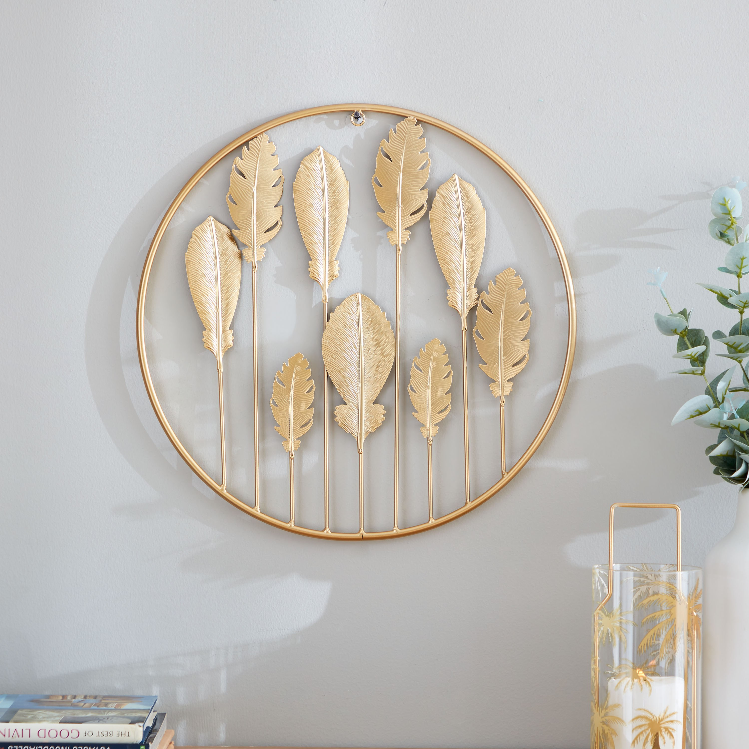 ديكور حائط معدني من جريج - 41x1.5x41 سم-hbxlivingroom-walldecor-wallart-image-1