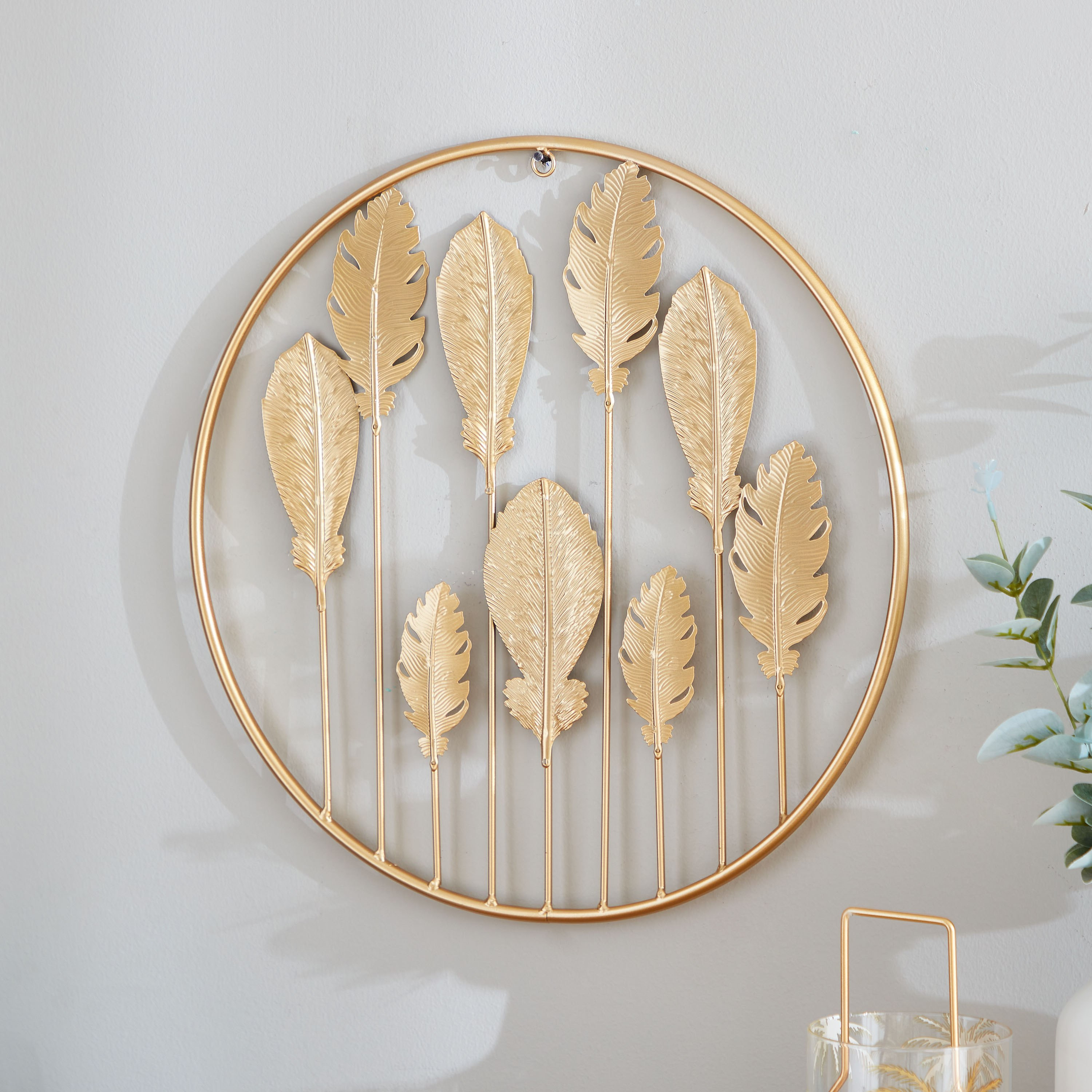 ديكور حائط معدني من جريج - 41x1.5x41 سم-hbxlivingroom-walldecor-wallart-image-2