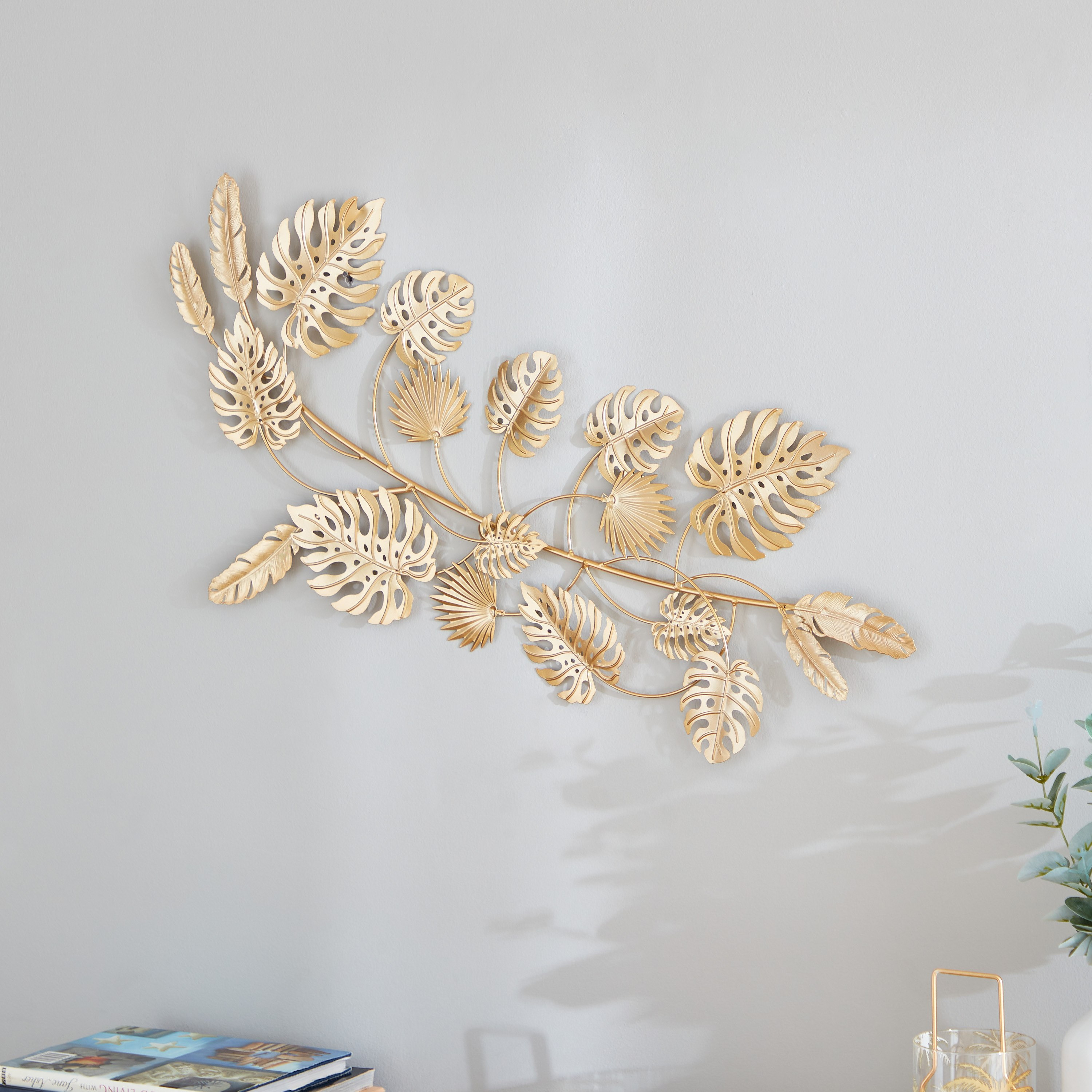 زينة حائط ديكور معدنية من جريج - 82x2x41 سم-hbxlivingroom-walldecor-wallart-image-2