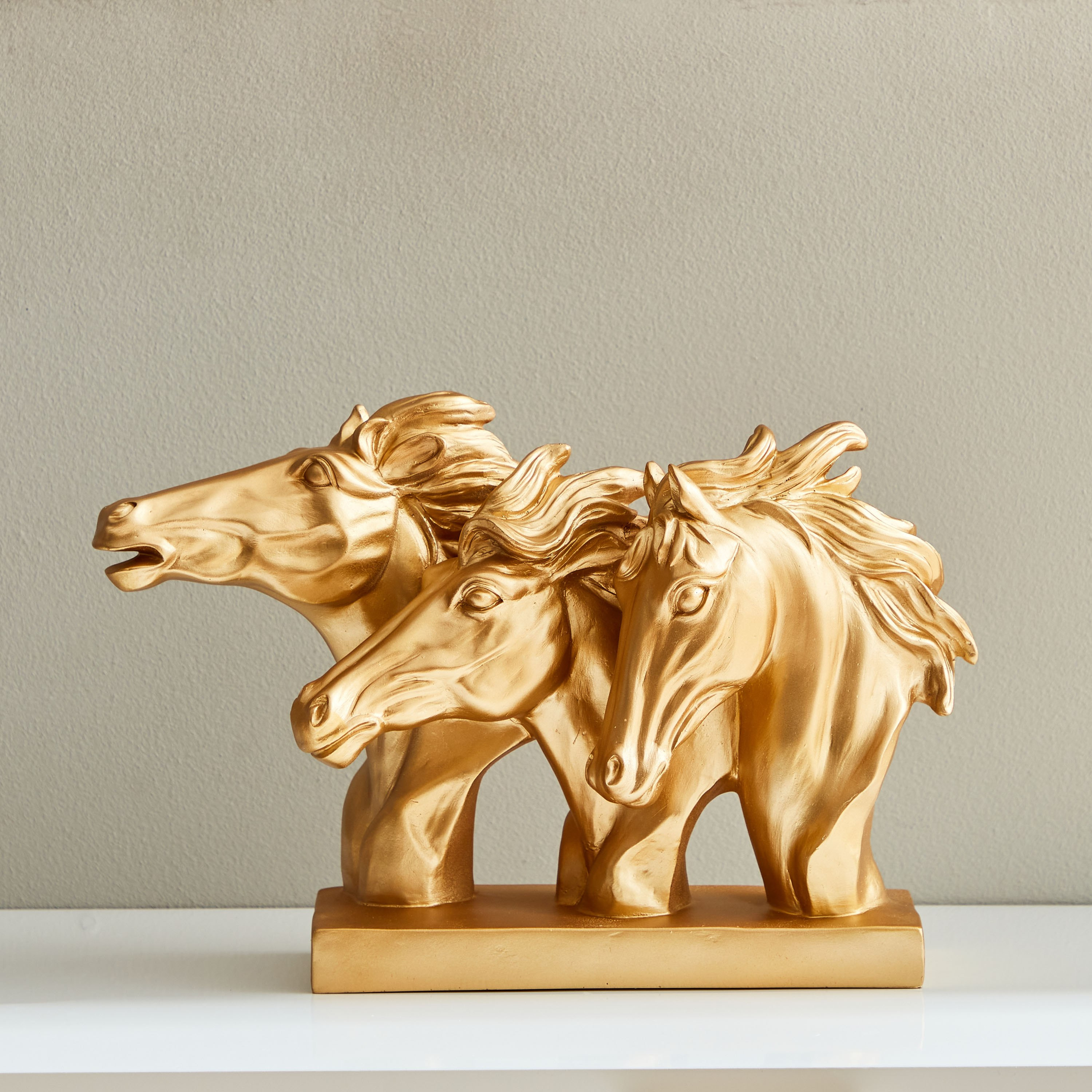 قطعة ديكوربتصميم وجه الحصان من جريج - 41x14x27 سم-hbxhomeware-homedecor-figurinesandornaments-image-2