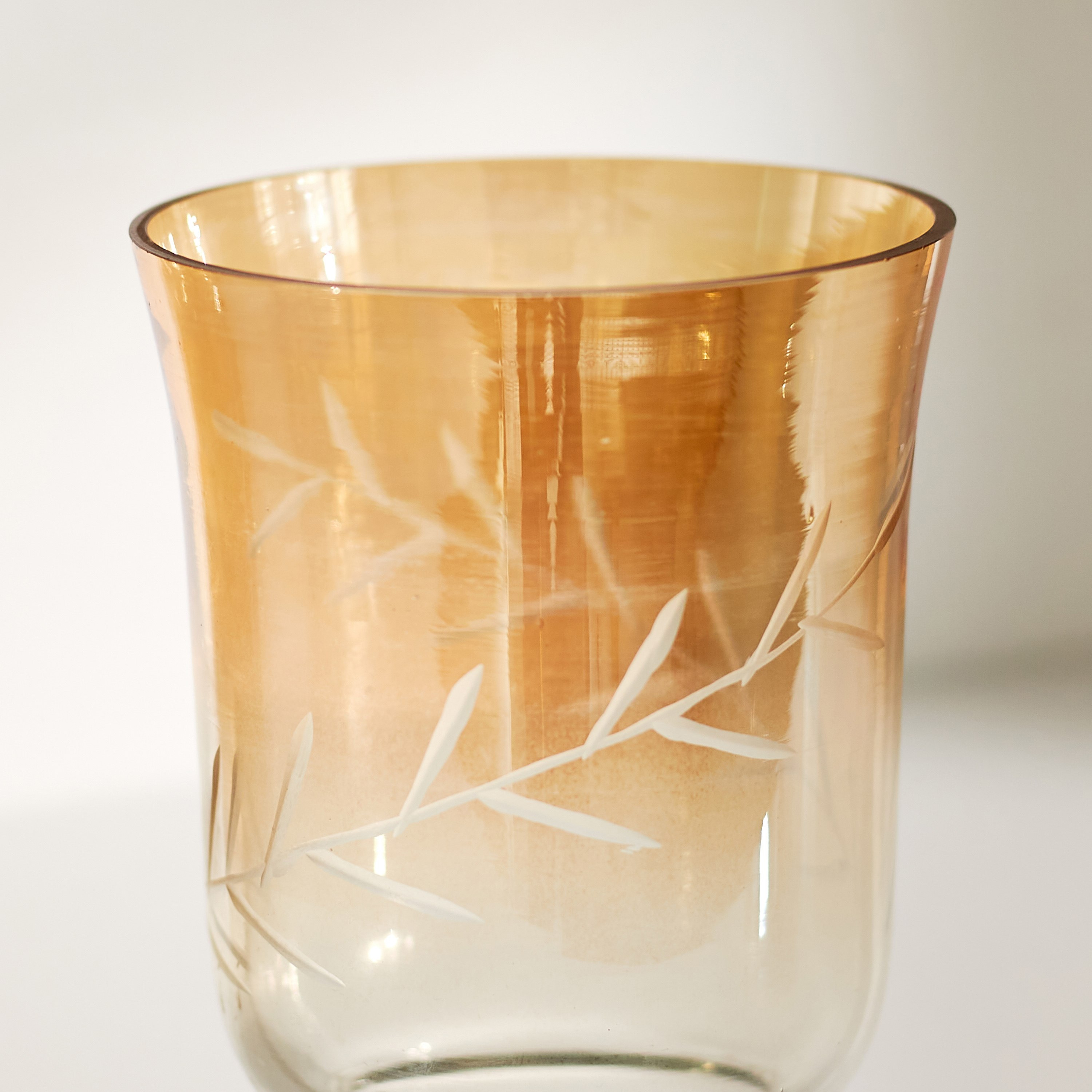 حامل شموع ديكور زجاج من درو - 10.5x14 سم-hbxlivingroom-decorandaccessories-candleholders-image-3