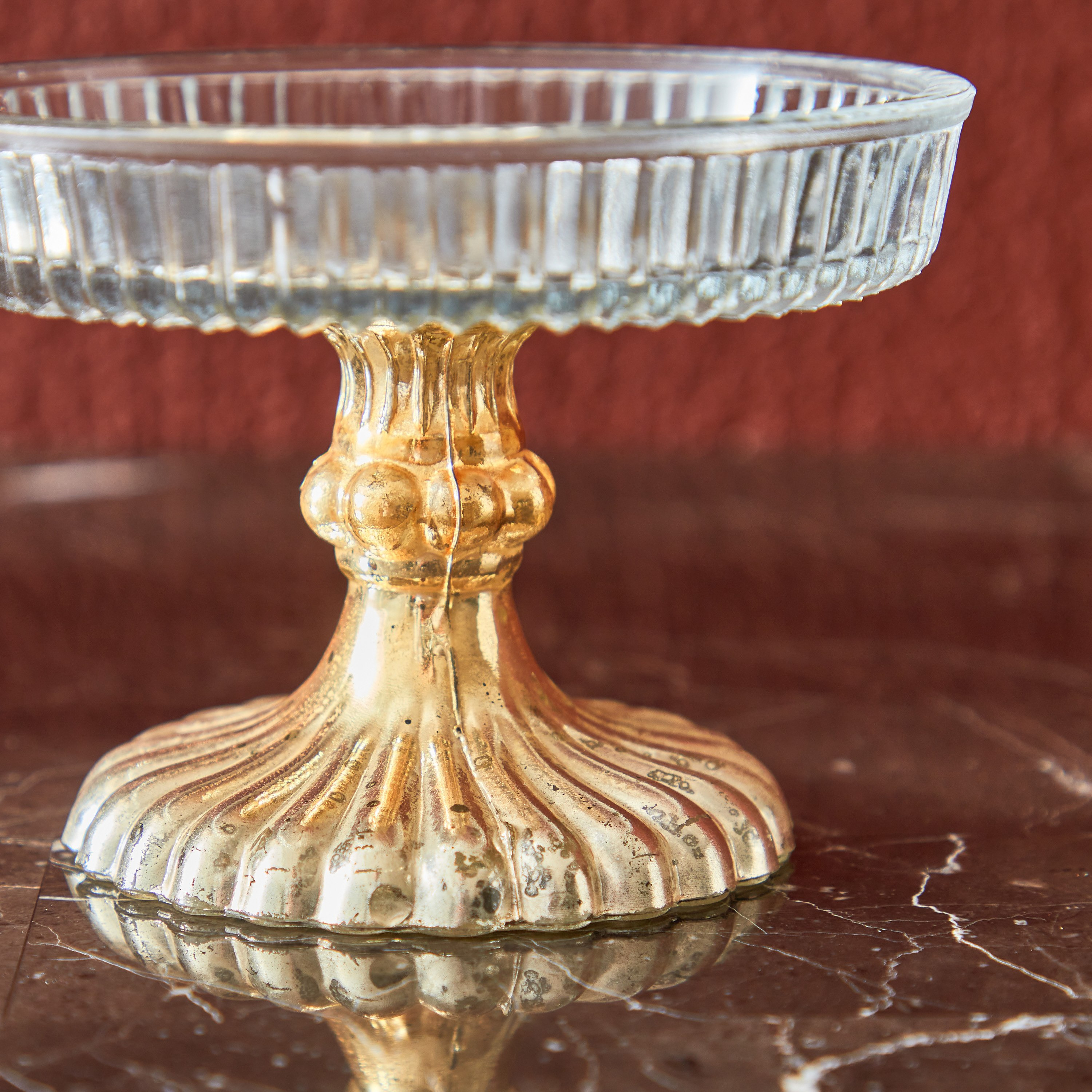 صحن ديكور زجاج من درو - 12.5x12.5x8.5 سم-hbxhomeware-hbxdecorandfurnishings-image-3