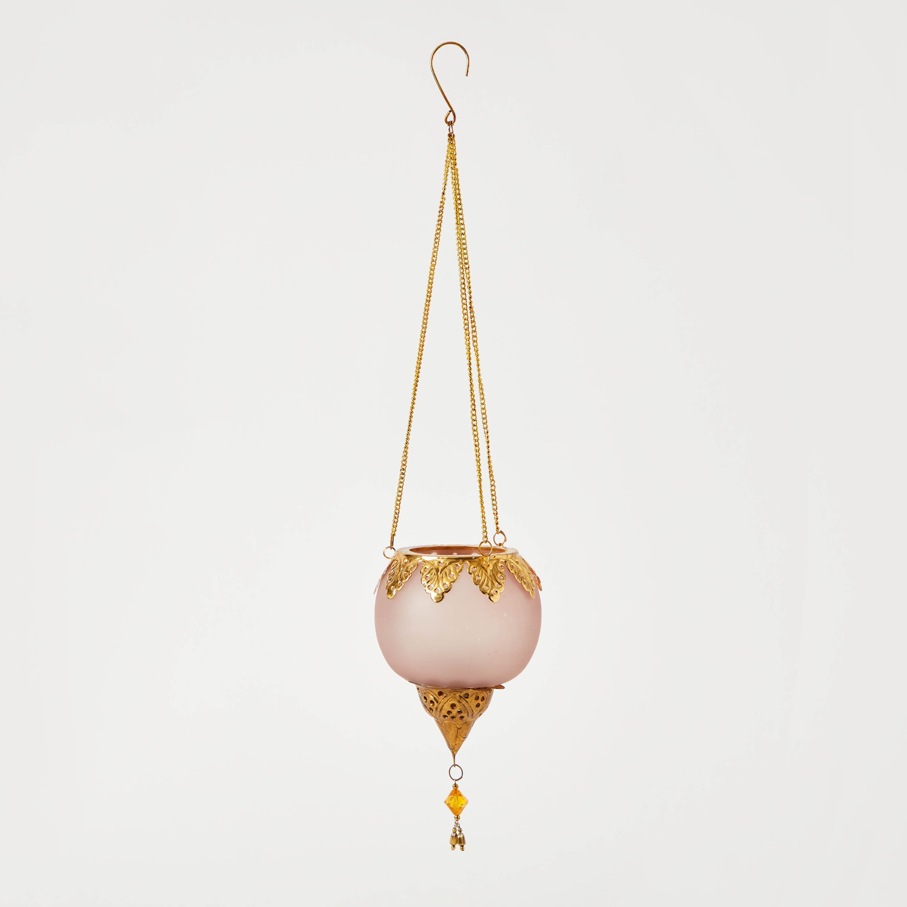 حامل شموع معلّق زجاج من درو - 11.5x11.5x16 سم-hbxlivingroom-decorandaccessories-candleholders-image-6