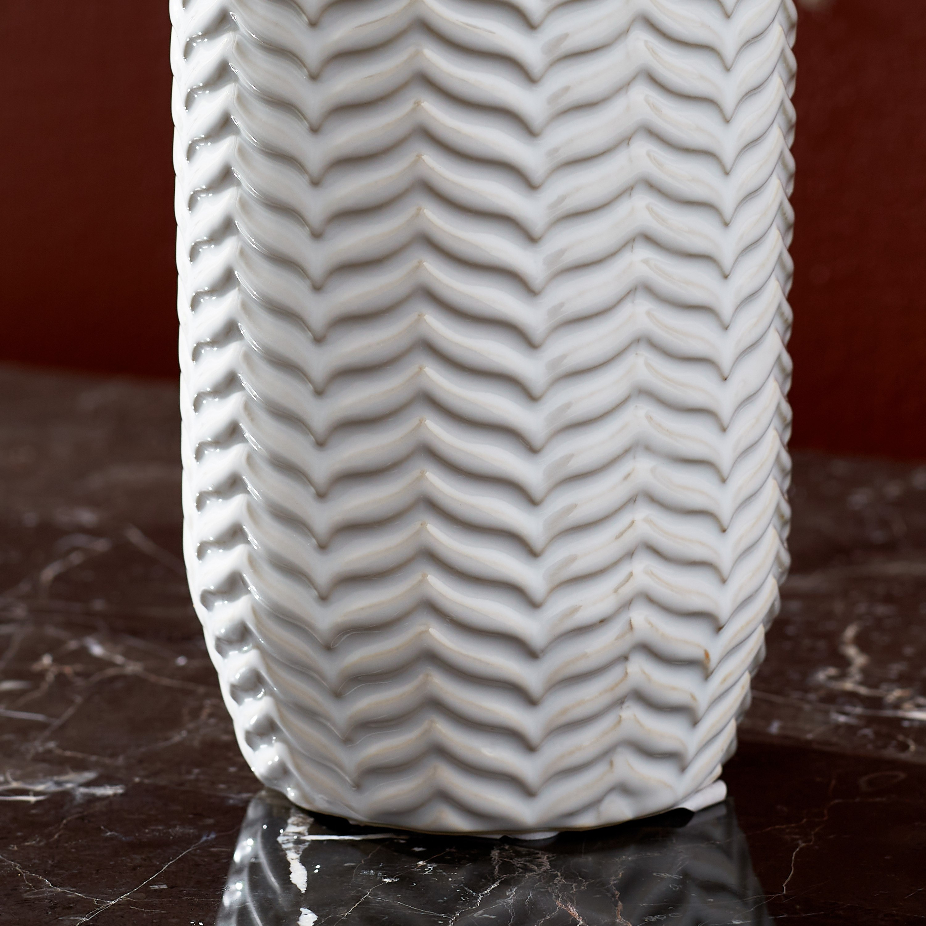 مزهرية بالم سيراميك من شاز - 10x10x30.5 سم-hbxhomeware-hbxdecorandfurnishings-image-4