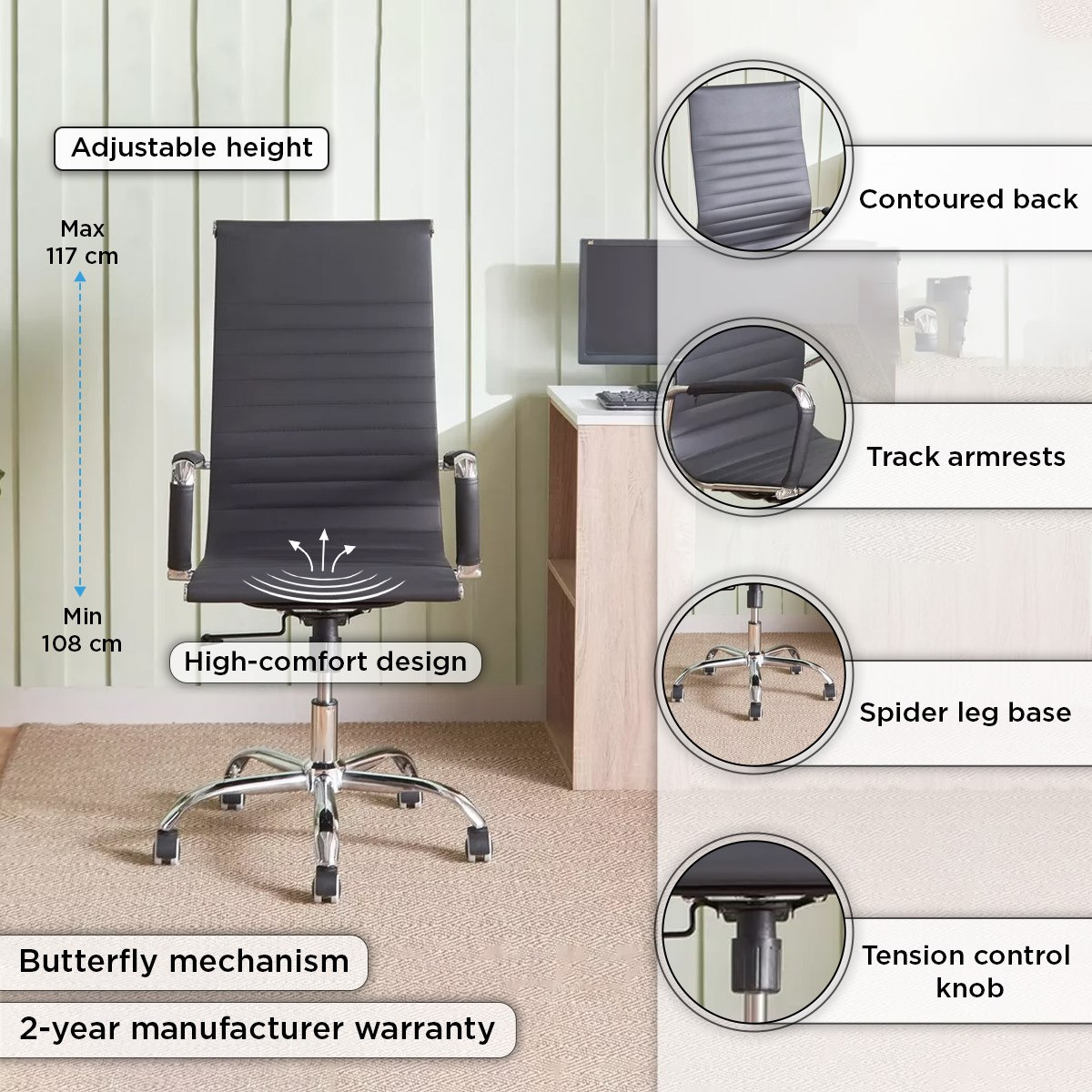Porto High Back Office Chair-PROMO_HB_UAE_HBX10_250526-image-4