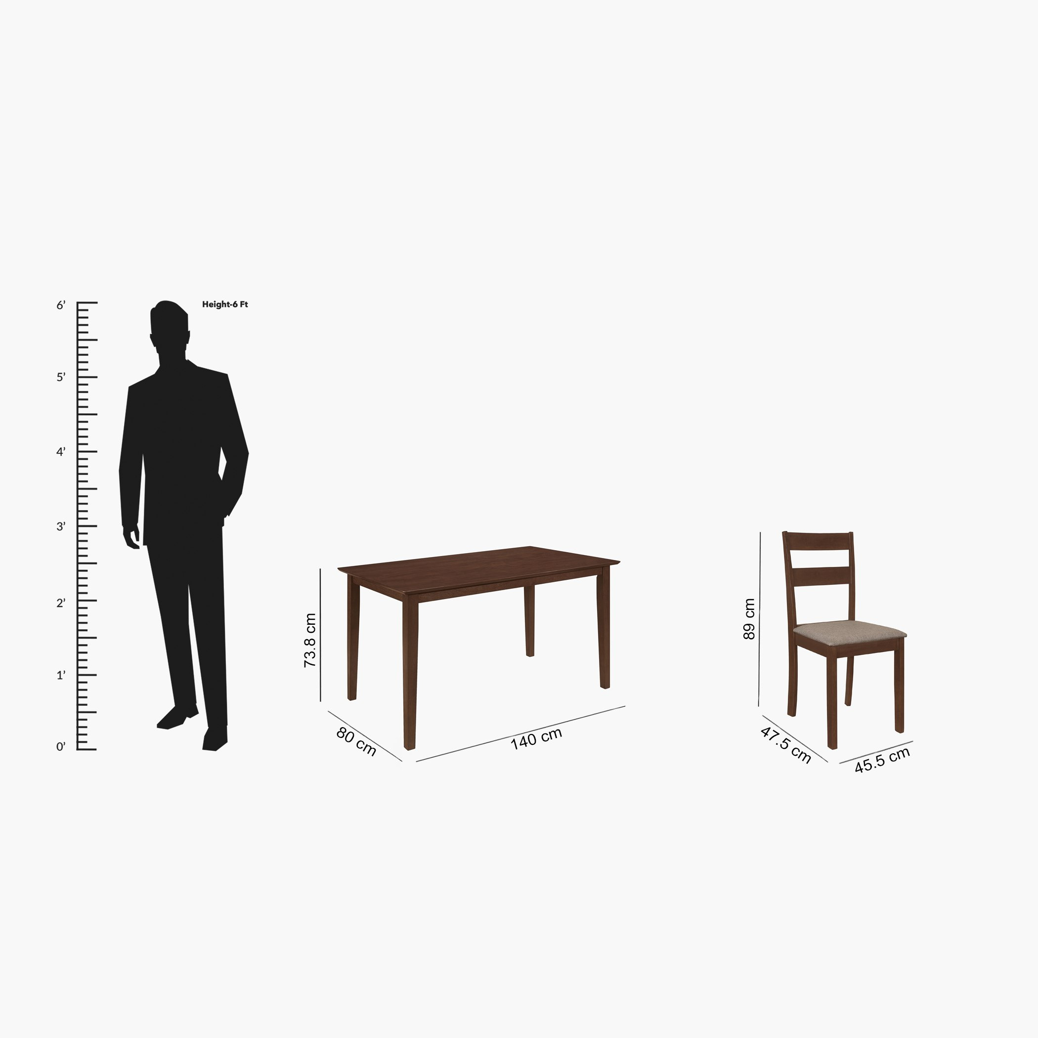 طقم سفرة 6 مقاعد - جيلر-hbxfurniture-diningtablesandsets-diningsets-sixseater-image-16
