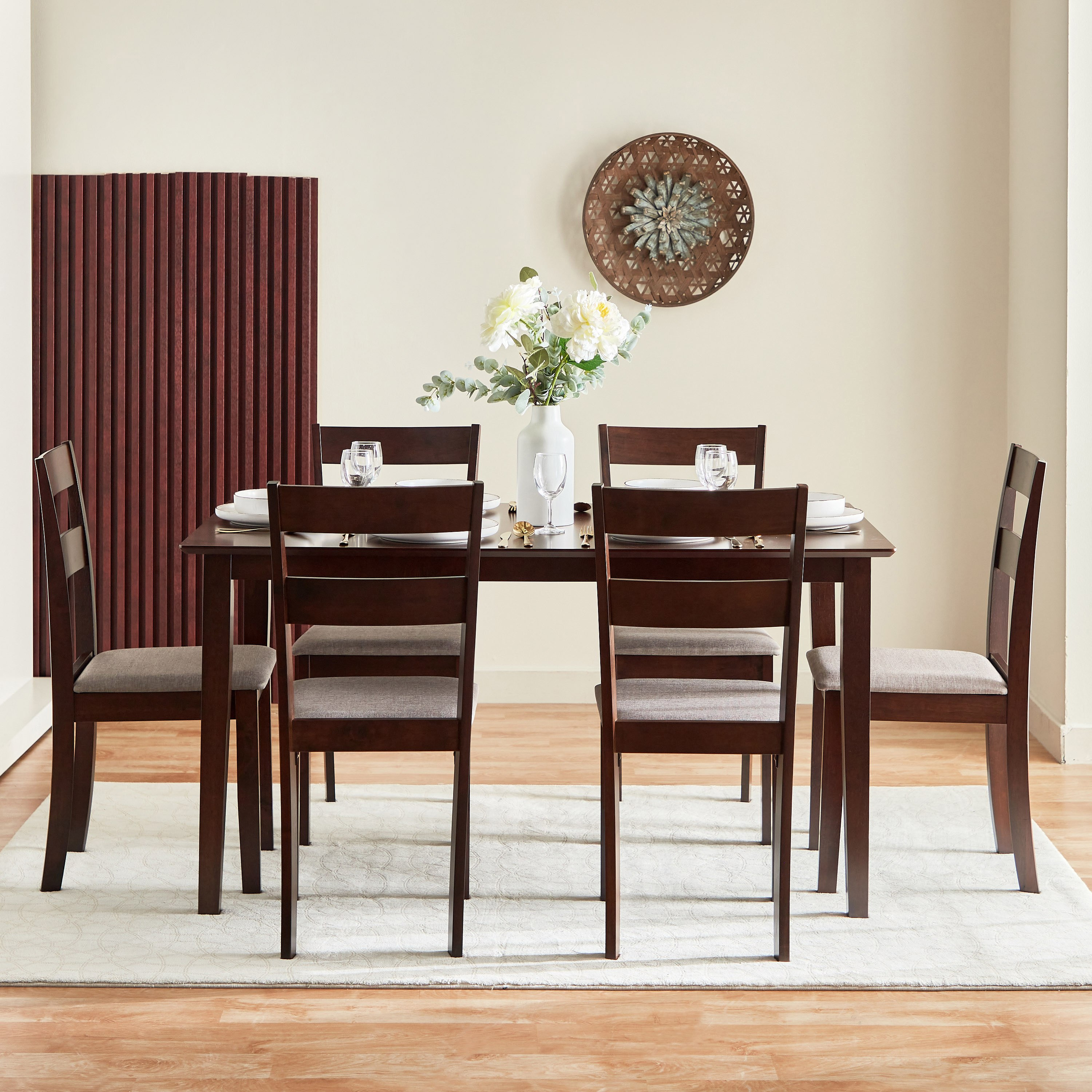 طقم سفرة 6 مقاعد - جيلر-hbxfurniture-diningtablesandsets-diningsets-sixseater-image-2