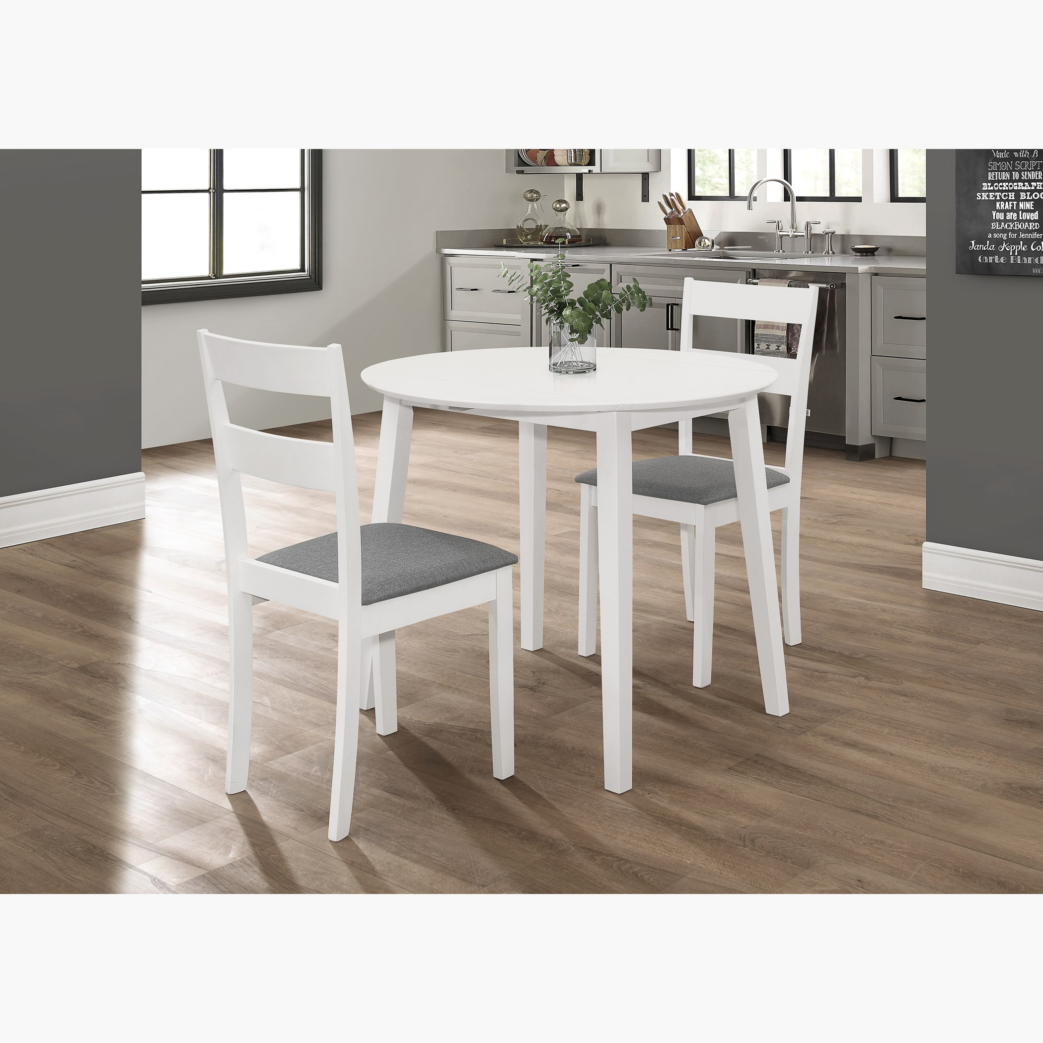 Geller Barney 2-Seater Foldable Round Dining Set-hbxfurniture-diningtablesandsets-diningsets-twoseater-image-1