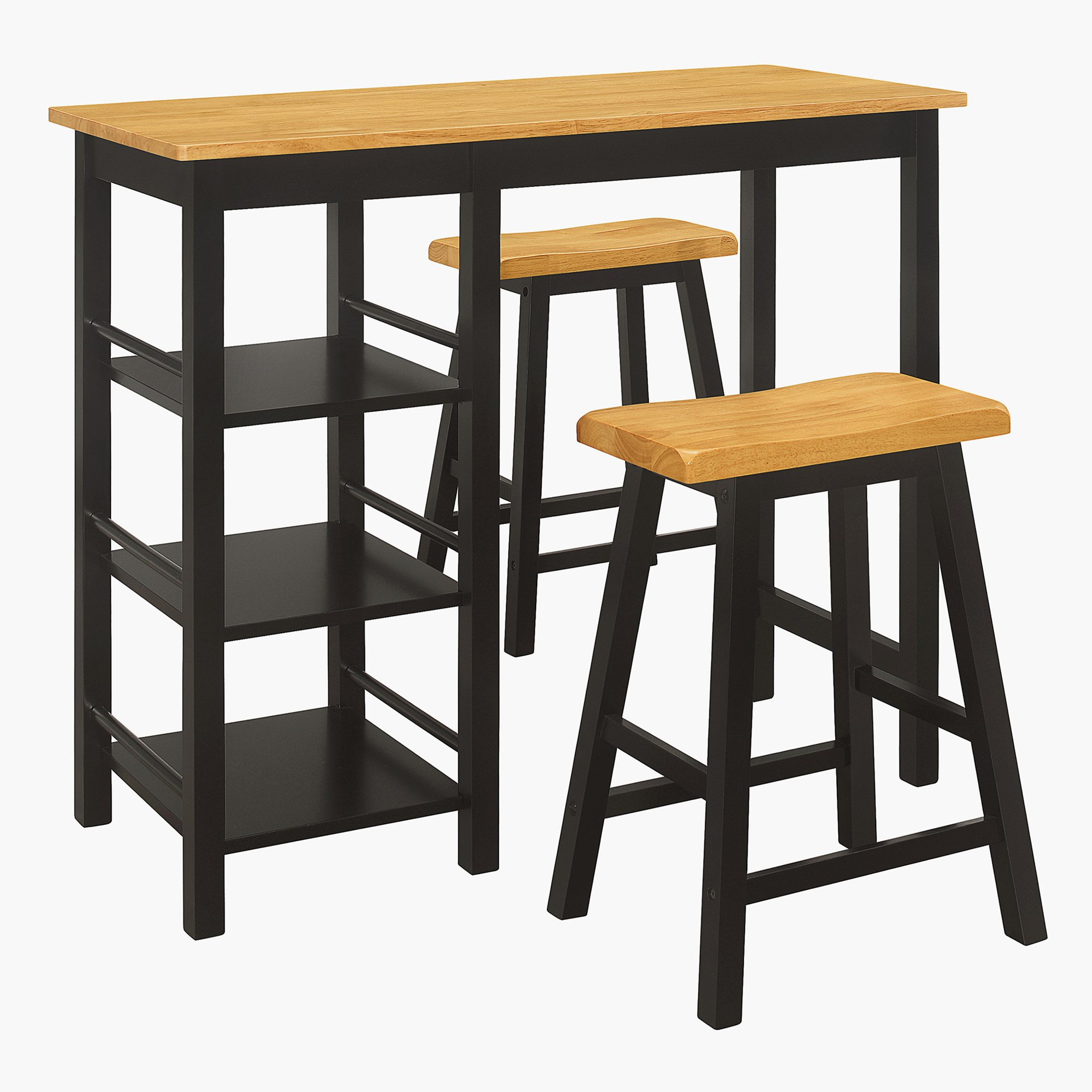Treeger 2-Seater High Dining Set-hbxfurniture-diningtablesandsets-diningsets-twoseater-image-2