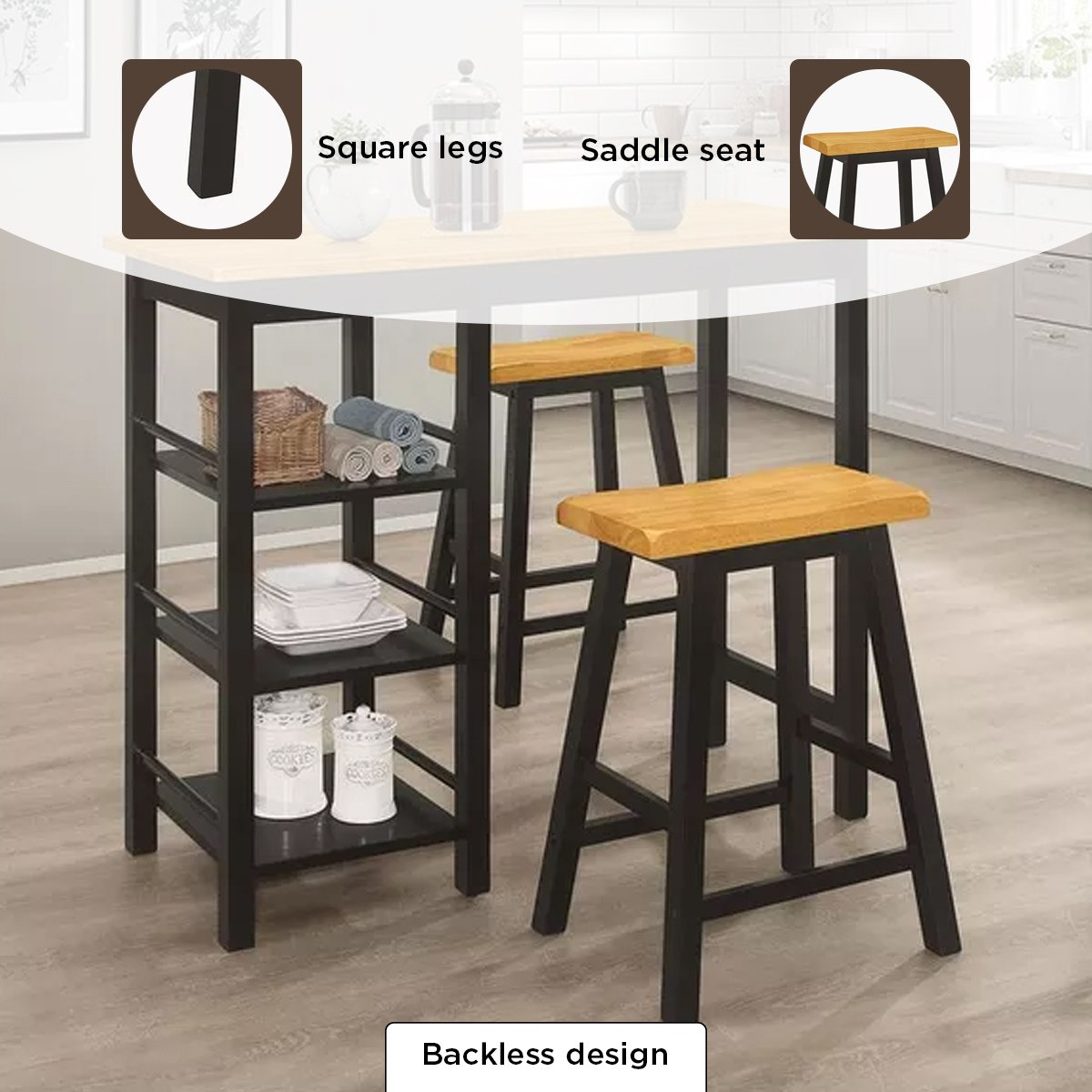 Treeger 2-Seater High Dining Set-hbxfurniture-diningtablesandsets-diningsets-twoseater-image-6