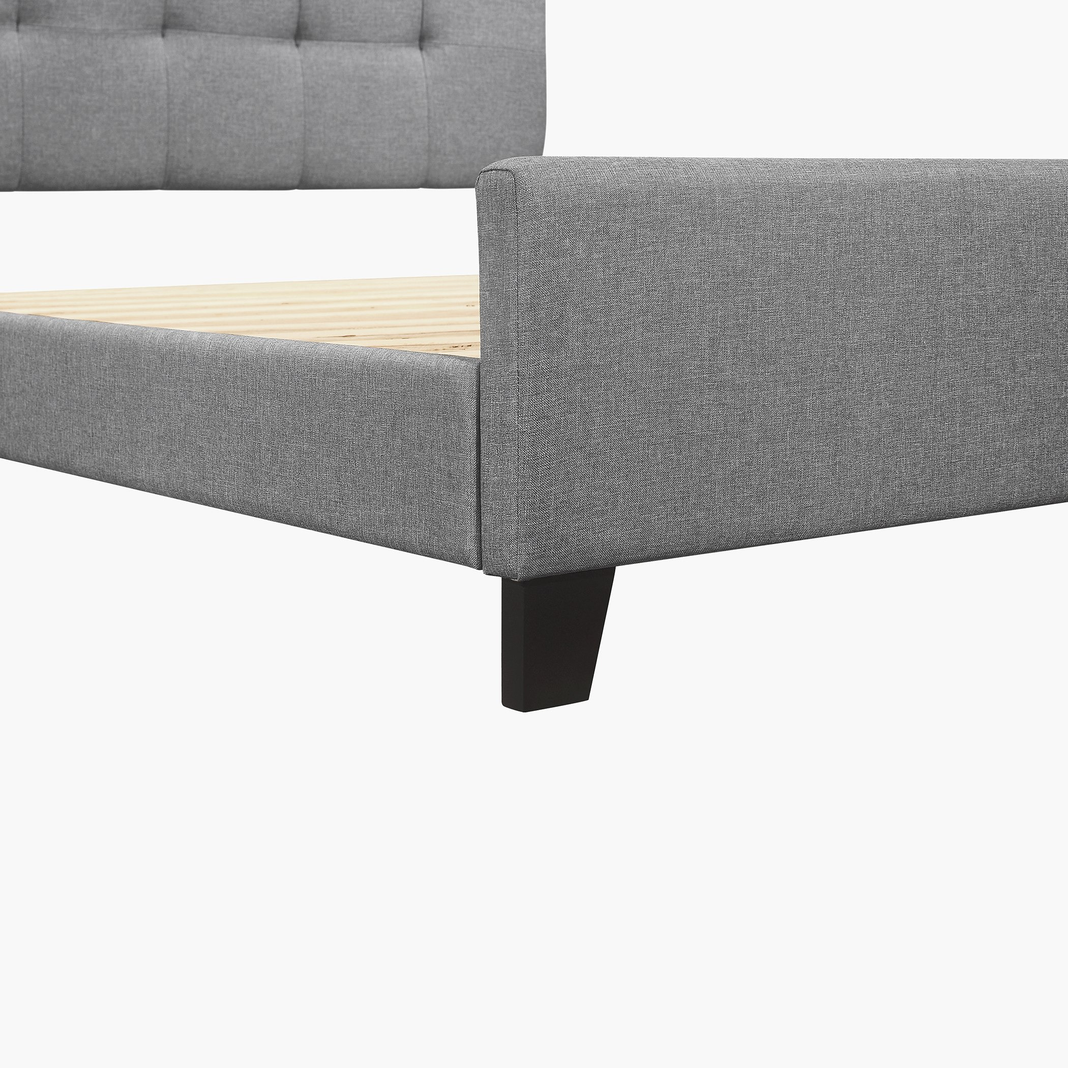 Movo Kulltorp Upholstered Queen Bed - 150x200 cm-hbxbedroom-bedsandbedsets-beds-queen-image-7