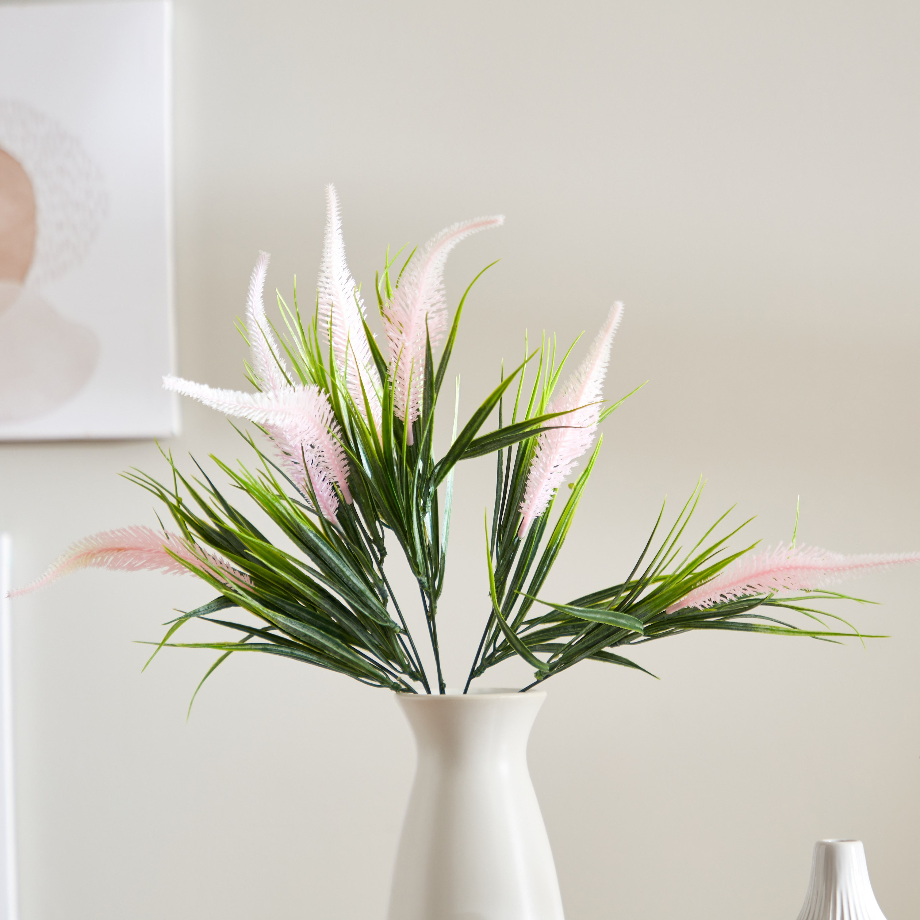 عشب زهرة ذيل الحصان بـ5 رؤوس من إيفلين - 41 سم-hbxdecorandfurnishings-homeaccessories-artificialflowersandplants-image-2