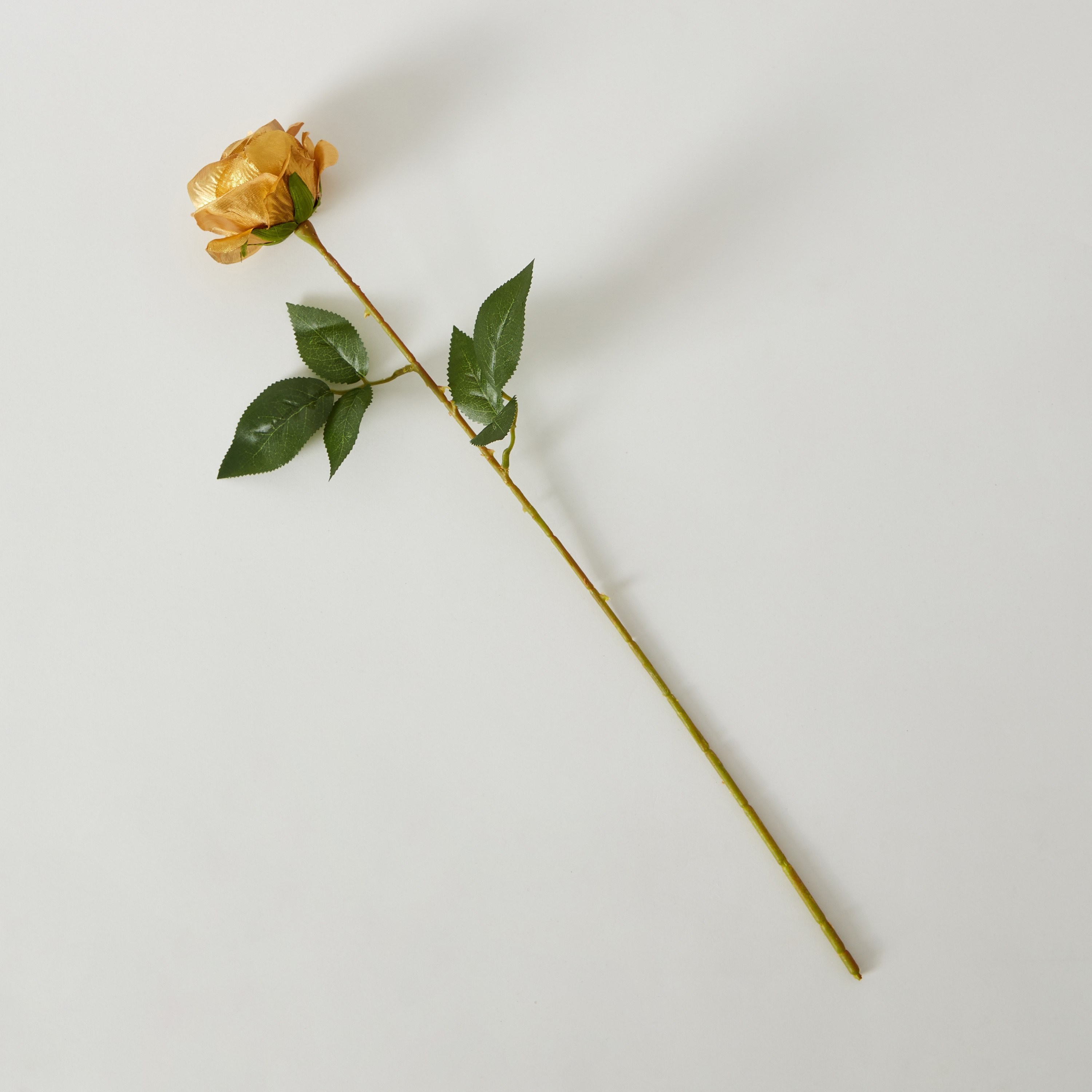 عصا زهرة جولد روز من آريا - 53 سم-hbxdecorandfurnishings-homeaccessories-artificialflowersandplants-image-4