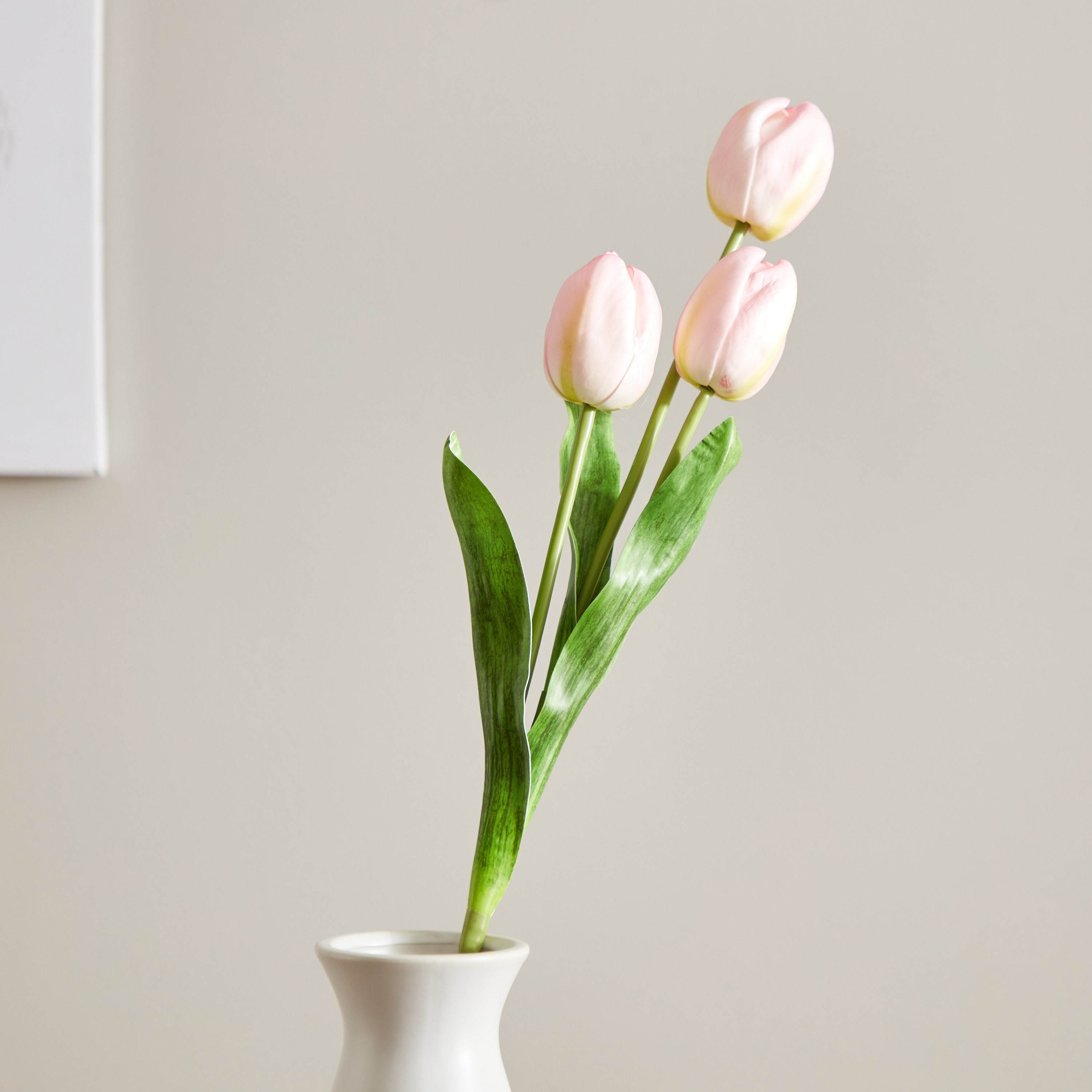 Evelyn 3-Heads Tulip Flower Stem - 55 cm-hbxdecorandfurnishings-homeaccessories-artificialflowersandplants-image-2