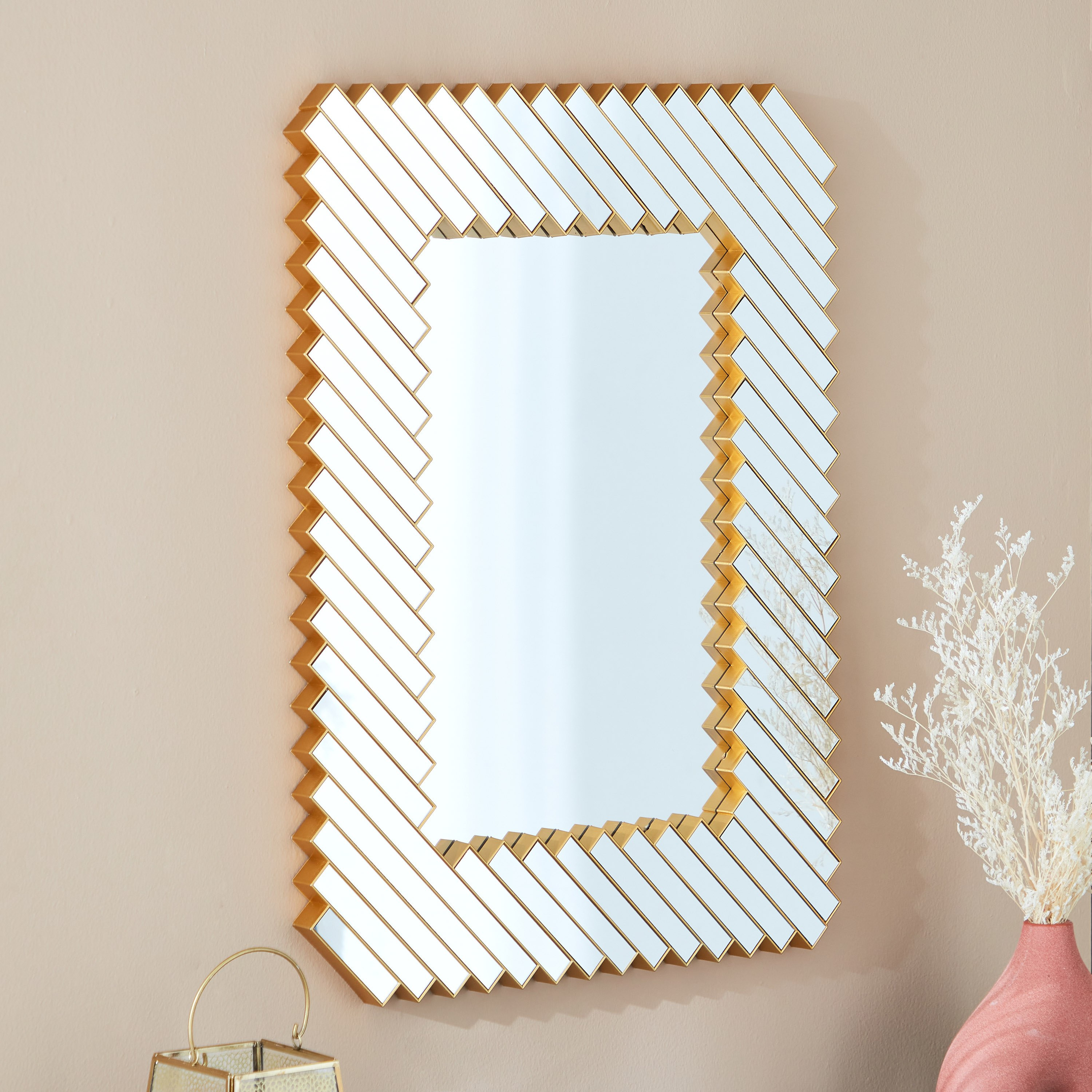 Zoya Rectangular Wall Mirror - 55.9x73.6 cm-PROMO_HB_AE_B1G1_250925-image-2