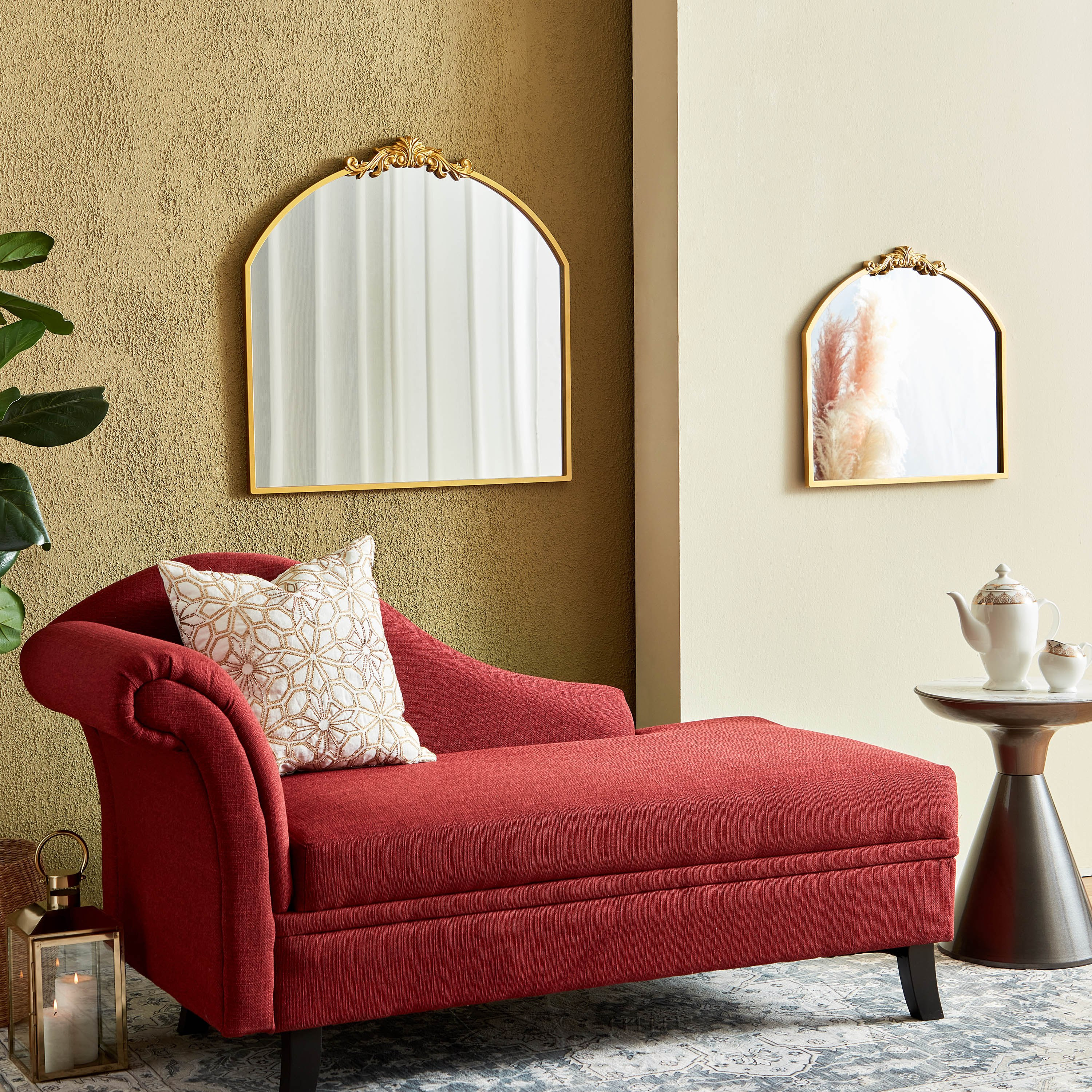 مرآة حائط ديكور من زويا - 72x71.3x2.6 سم-hbxhomeware-hbxdecorandfurnishings-image-5