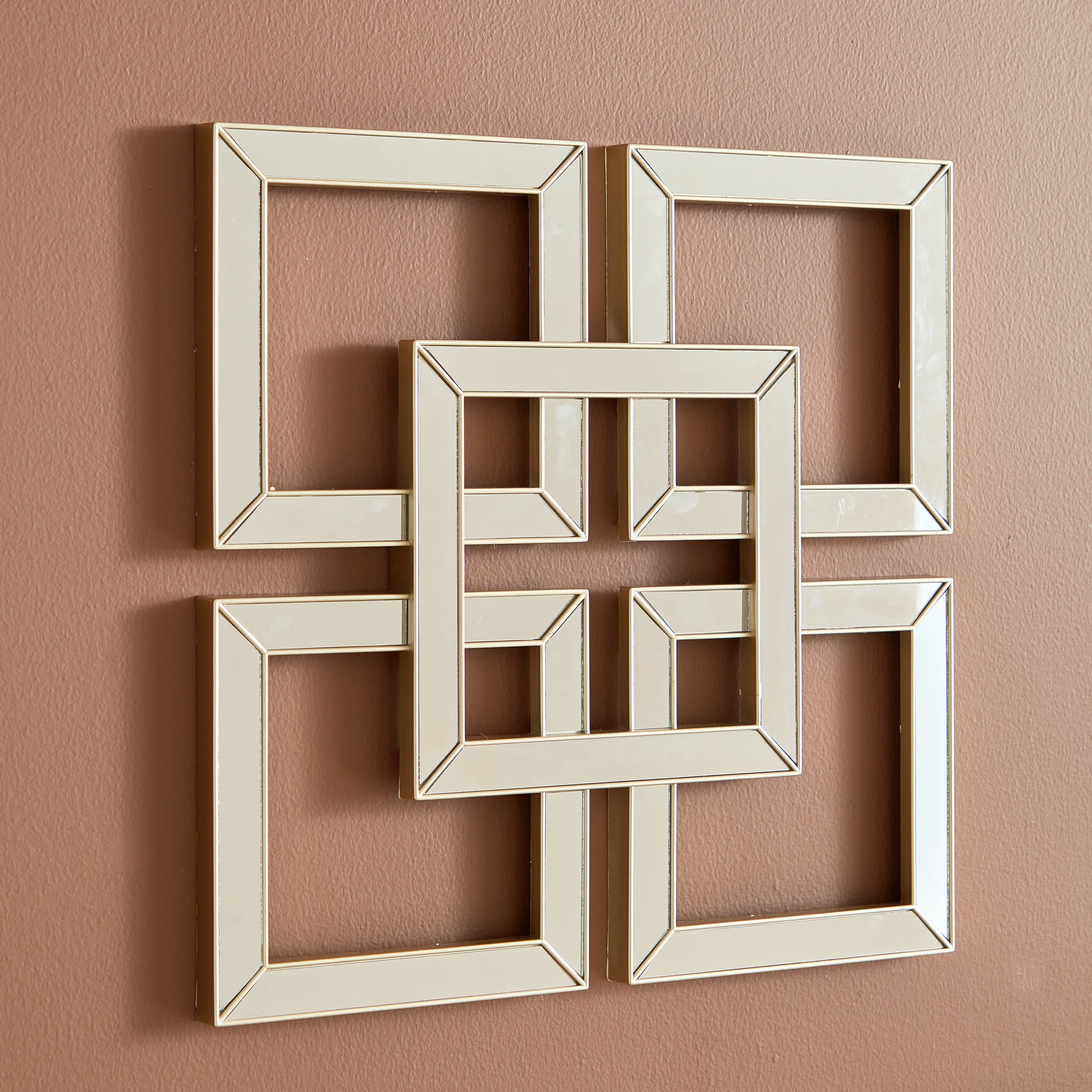 طقم مرآة ديكور قطعتين من زويا - 40x40x2.5 سم-hbxhomeware-hbxdecorandfurnishings-image-4
