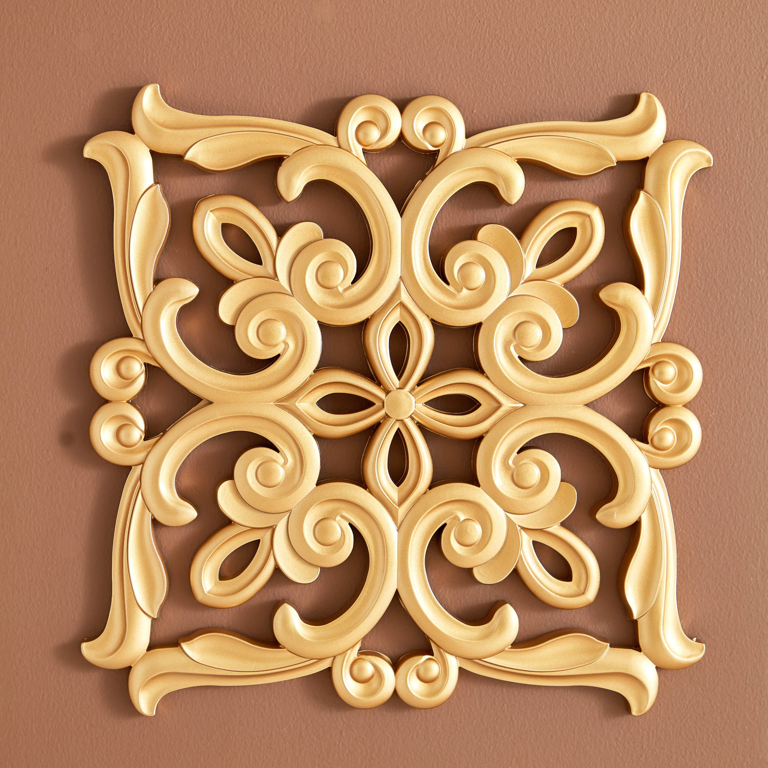 طقم ألواح حائط مربعة قطعتان من زويا - 40x2x40 سم-hbxdiningroom-walldecor-wallart-image-4