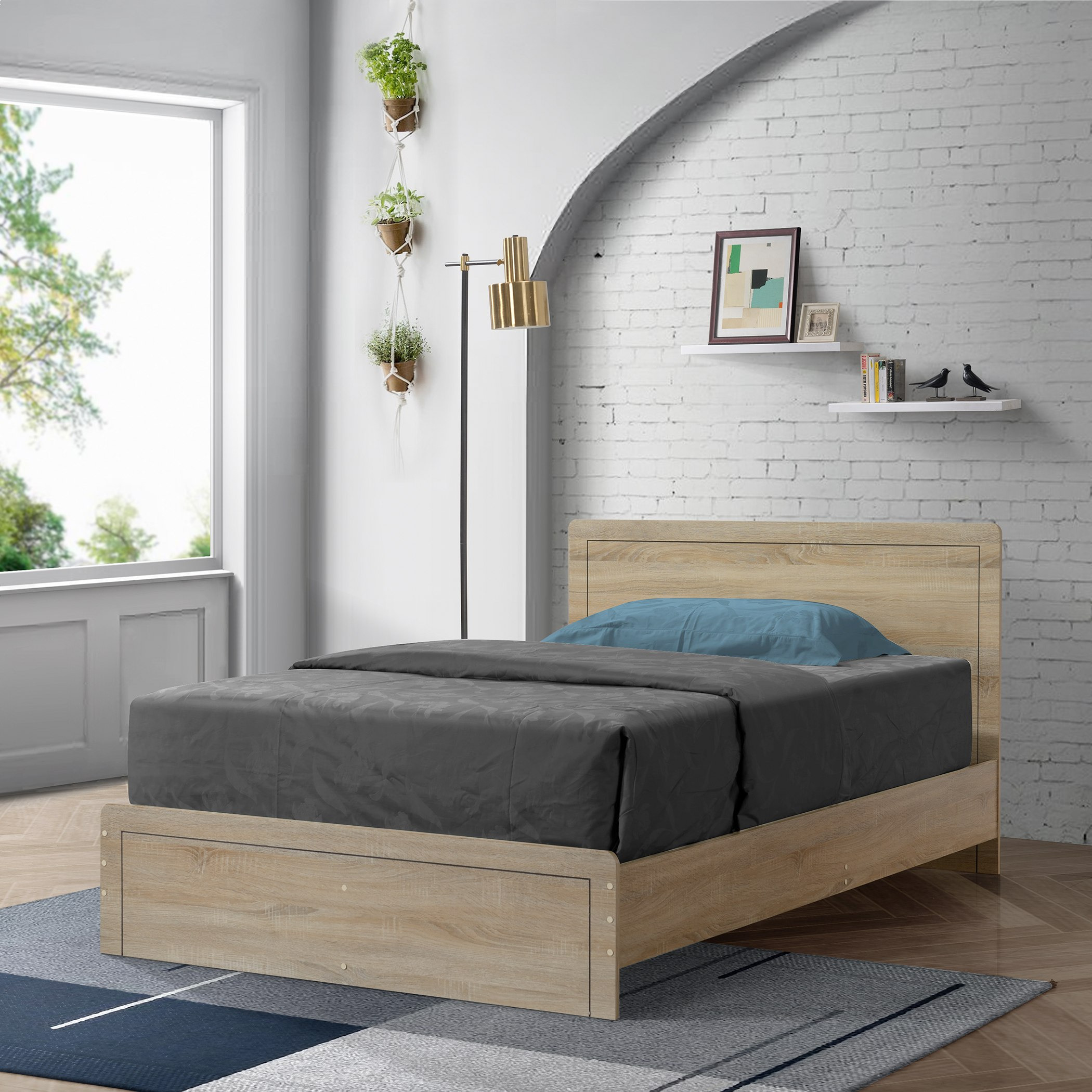 Twin bed in a clearance box with frame