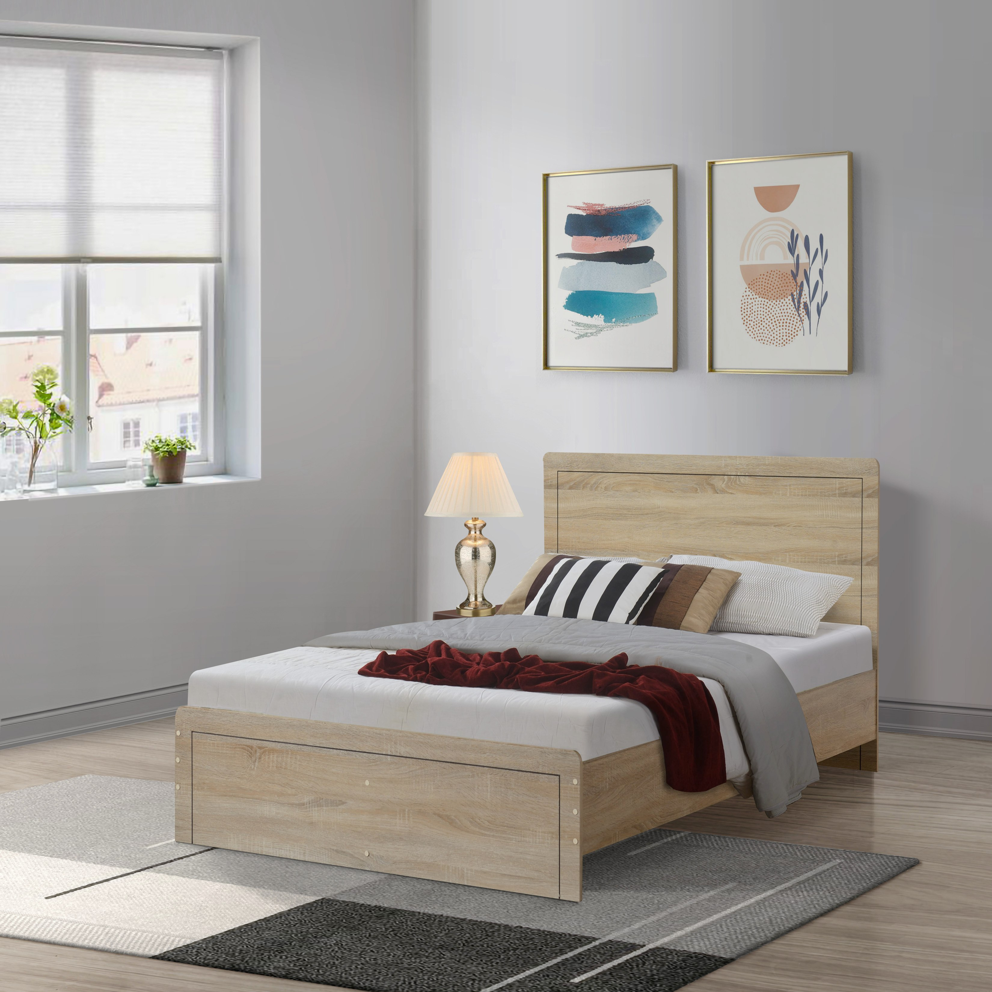 Movo Oasis Twin Bed - 120x200 cm-hbxbedroom-bedsandbedsets-beds-twin-image-12