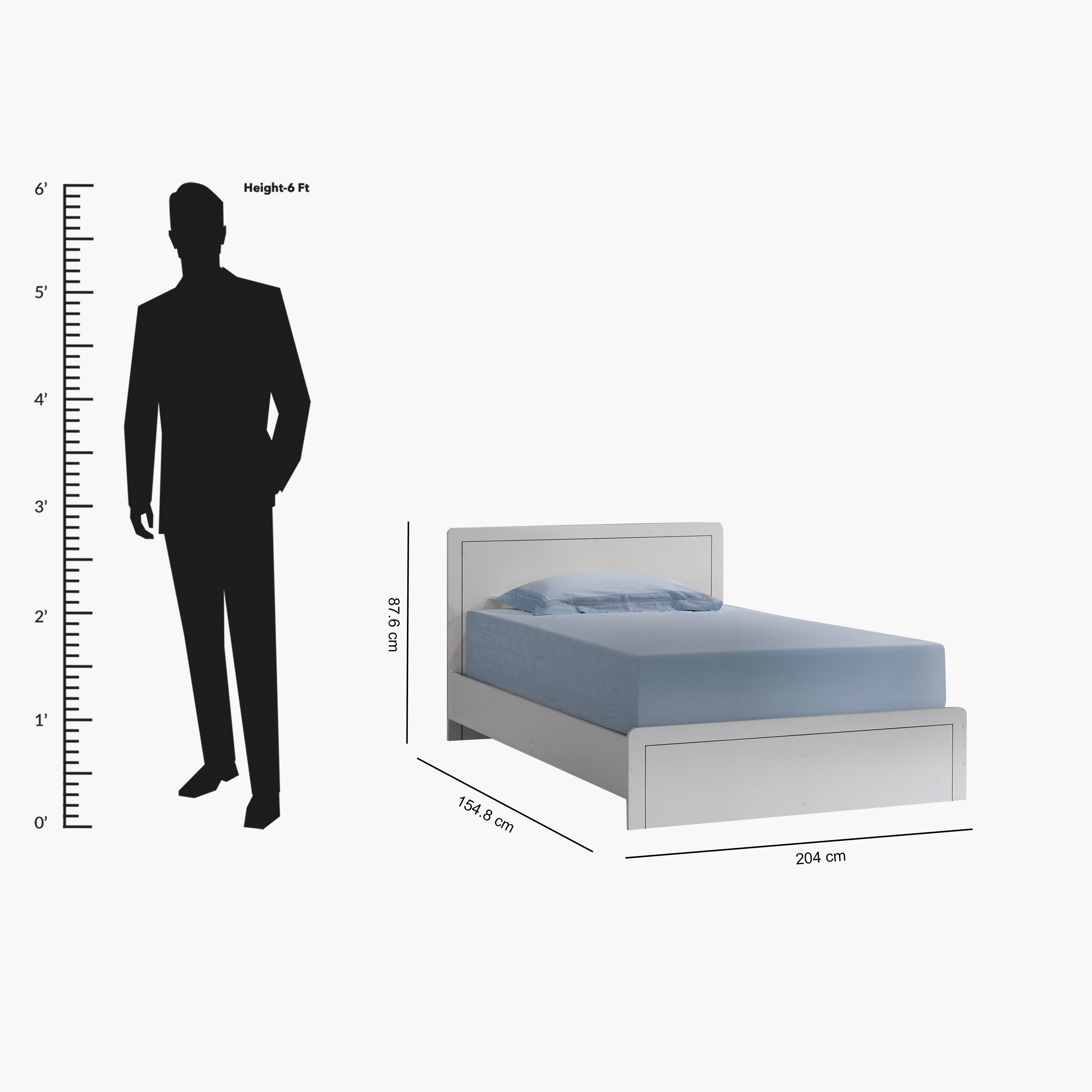 Movo Oasis Twin Bed - 120x200 cm-hbxbedroom-bedsandbedsets-beds-twin-image-12