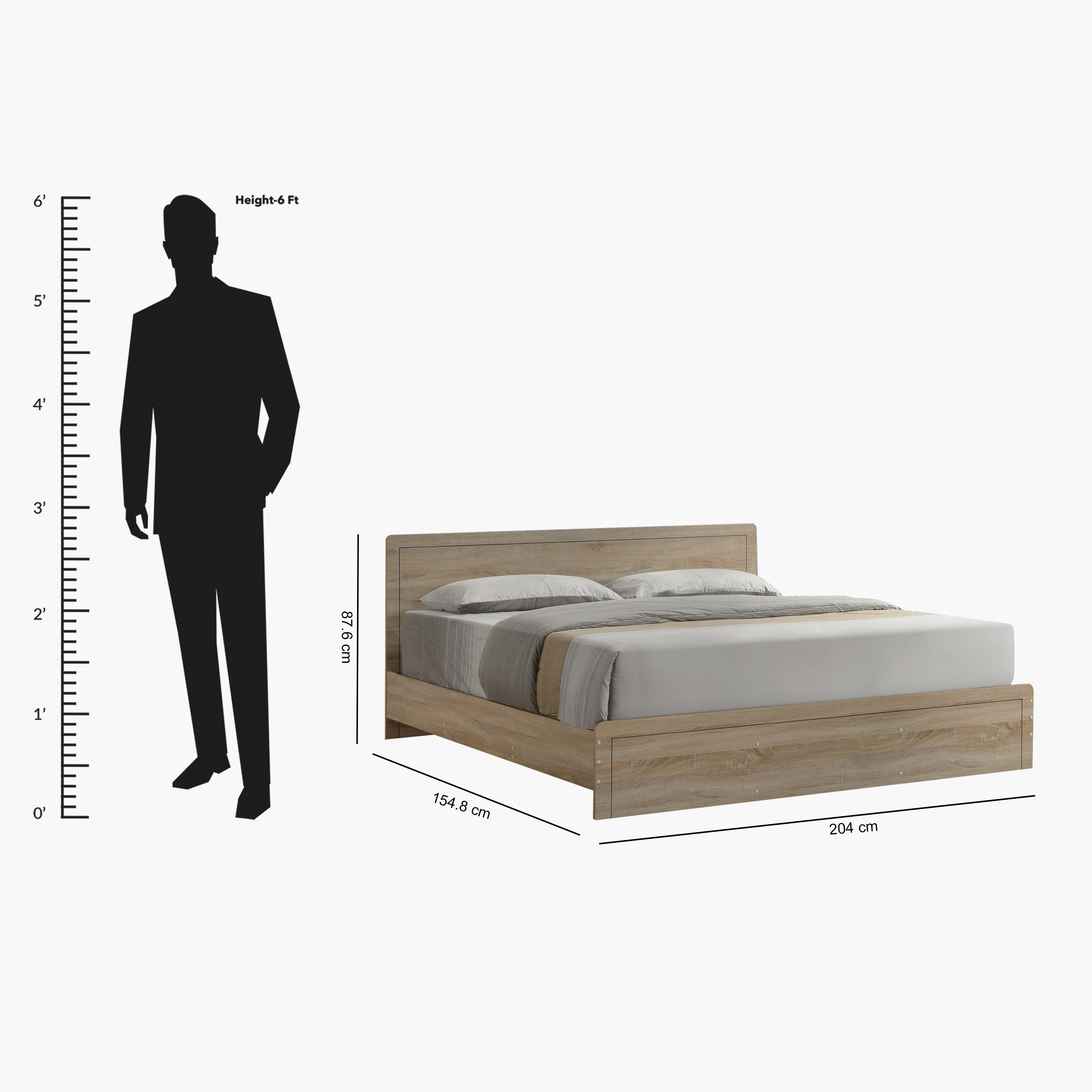 Oasis Queen Bed - 150x200 cm-hbxbedroom-bedsandbedsets-beds-queen-image-13
