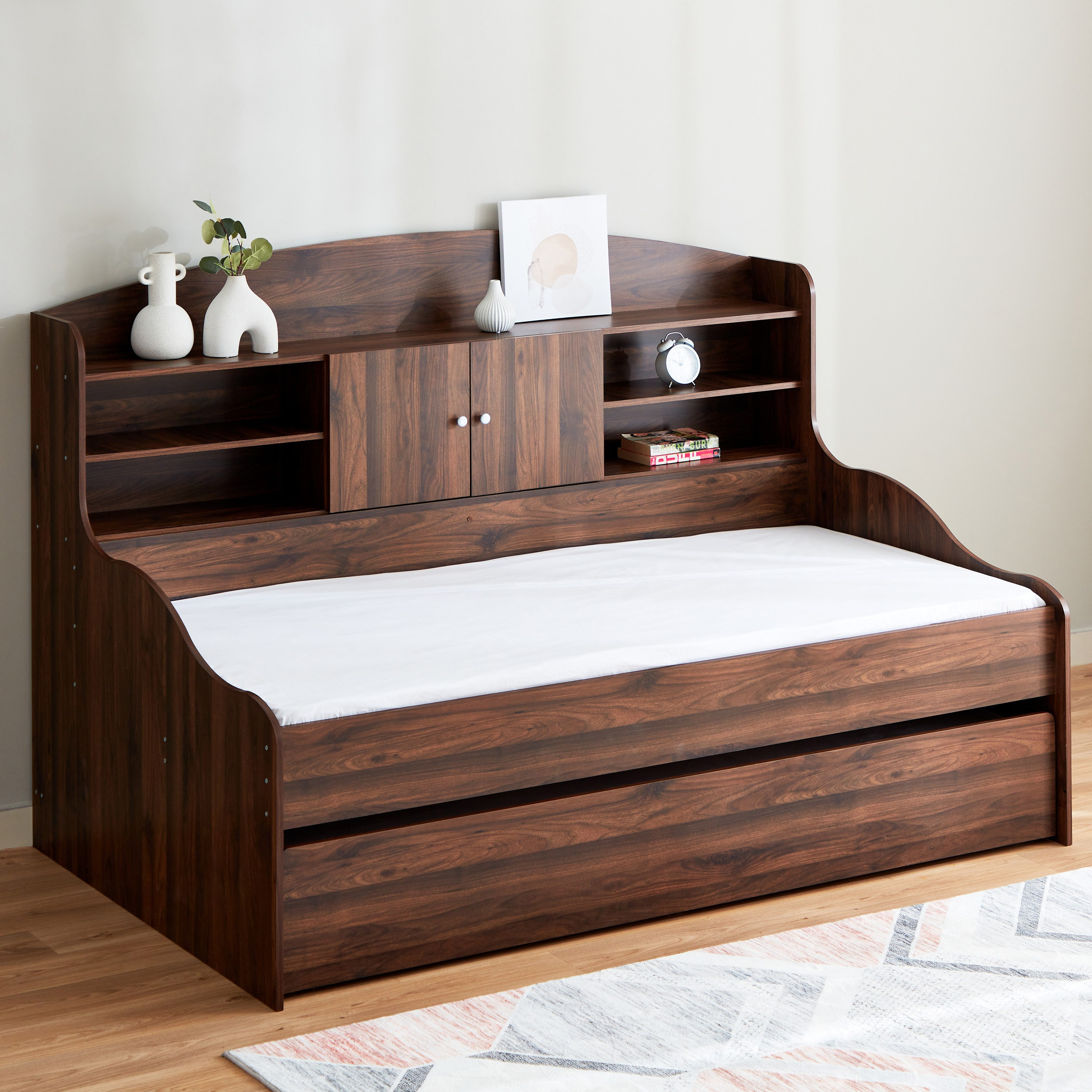 سرير كابينة فردي بوحدة قابلة للسحب من كوبر - 90x190 سم-hbxbedroom-bedsandbedsets-daybeds-image-3