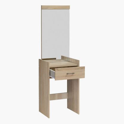 Oasis 1-Drawer Dresser with Mirror and Stool