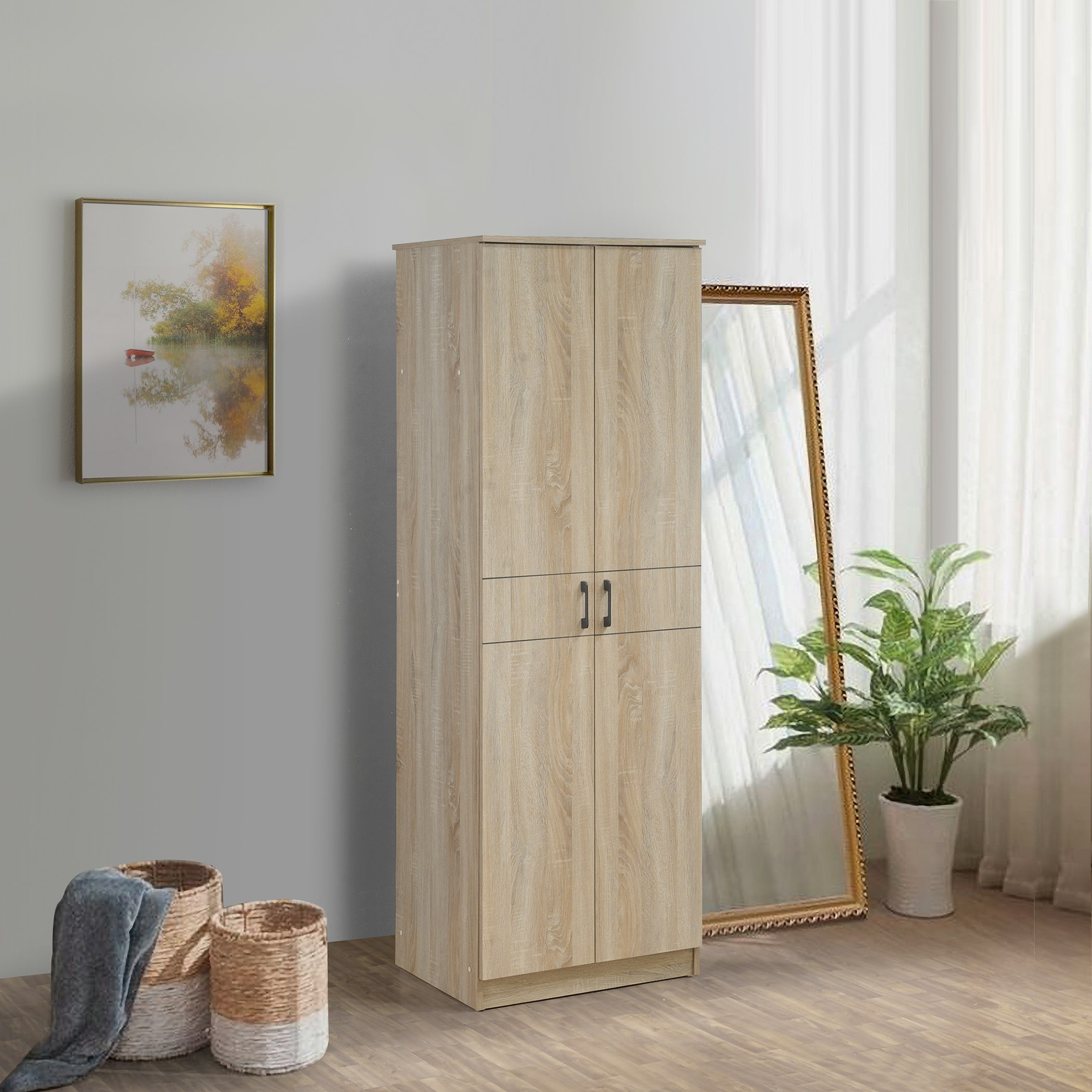 Movo Oasis 2-Door Wardrobe