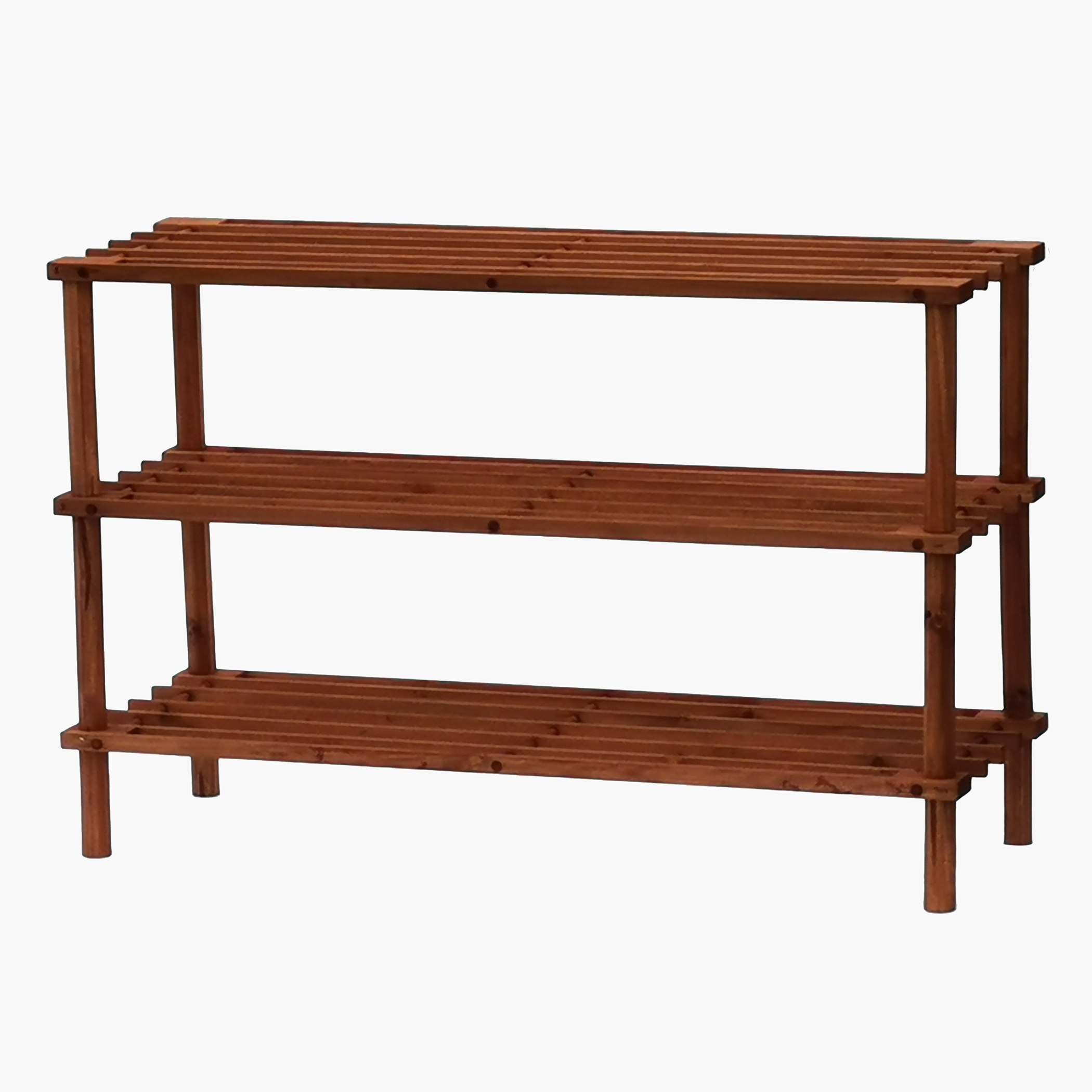 رف أحذية خشبي 3 طوابق لـ10 أزواج من آميتي - 74x26x80 سم-hbxhomeware-hbxbathroom-image-2