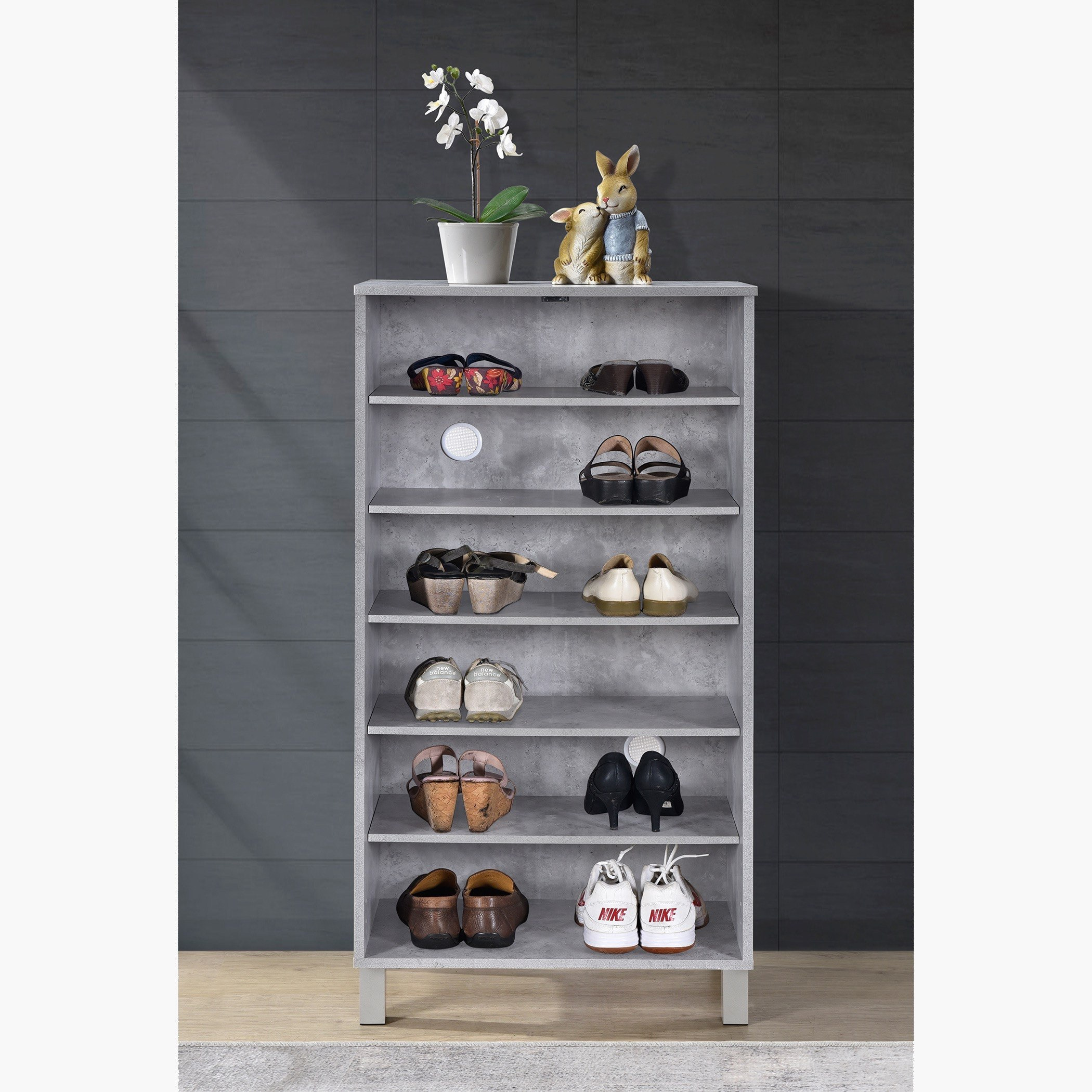 خزانة أحذية طويلة متعددة الأغراض ببابين تتسع حتى 18 زوجًا من باتارا-hbxbedroom-shoecabinetsandracks-image-2